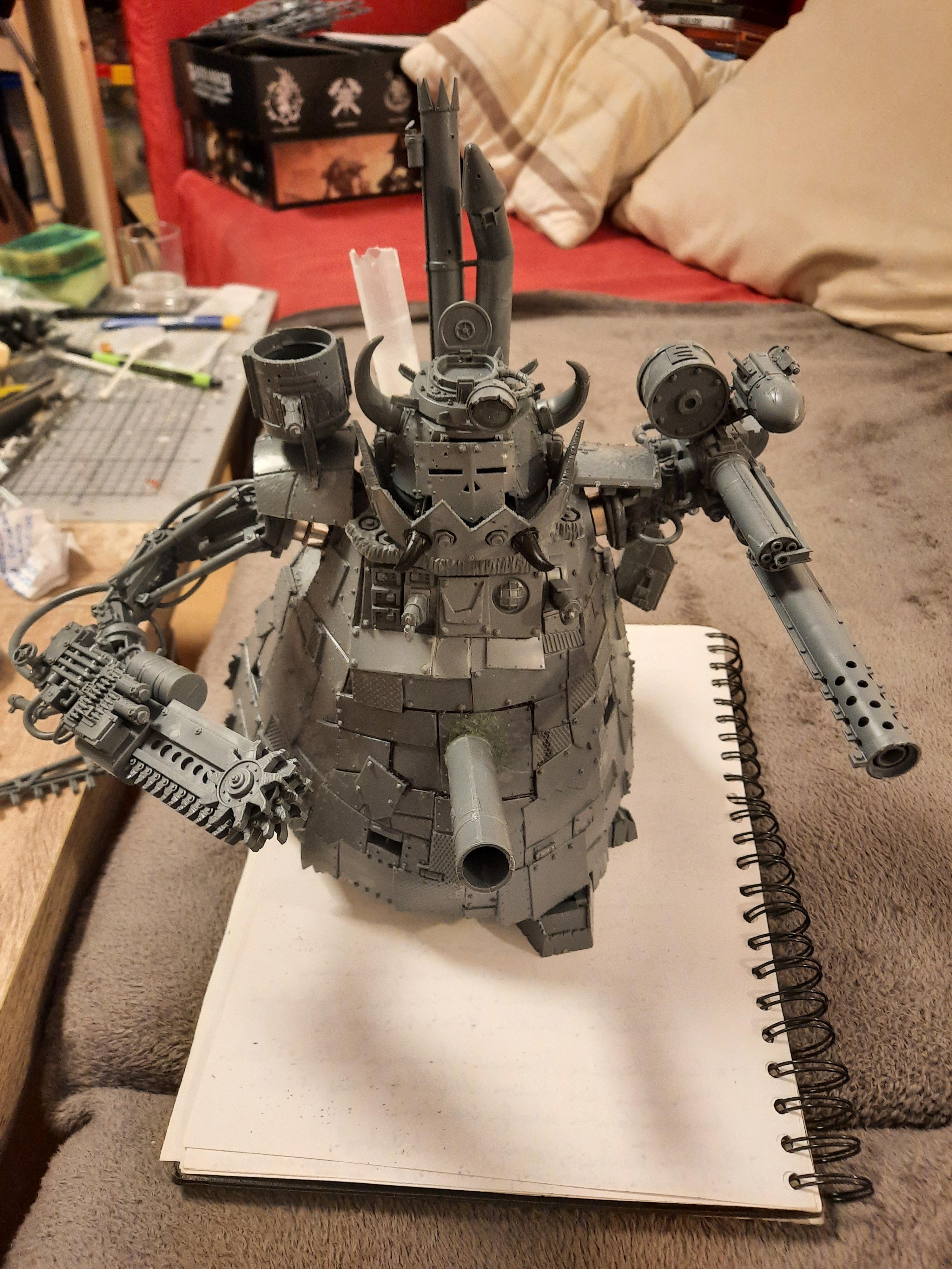 Kitbashing, Mods, Orks, Stompa, Warhammer 40,000, Warhammer Fantasy