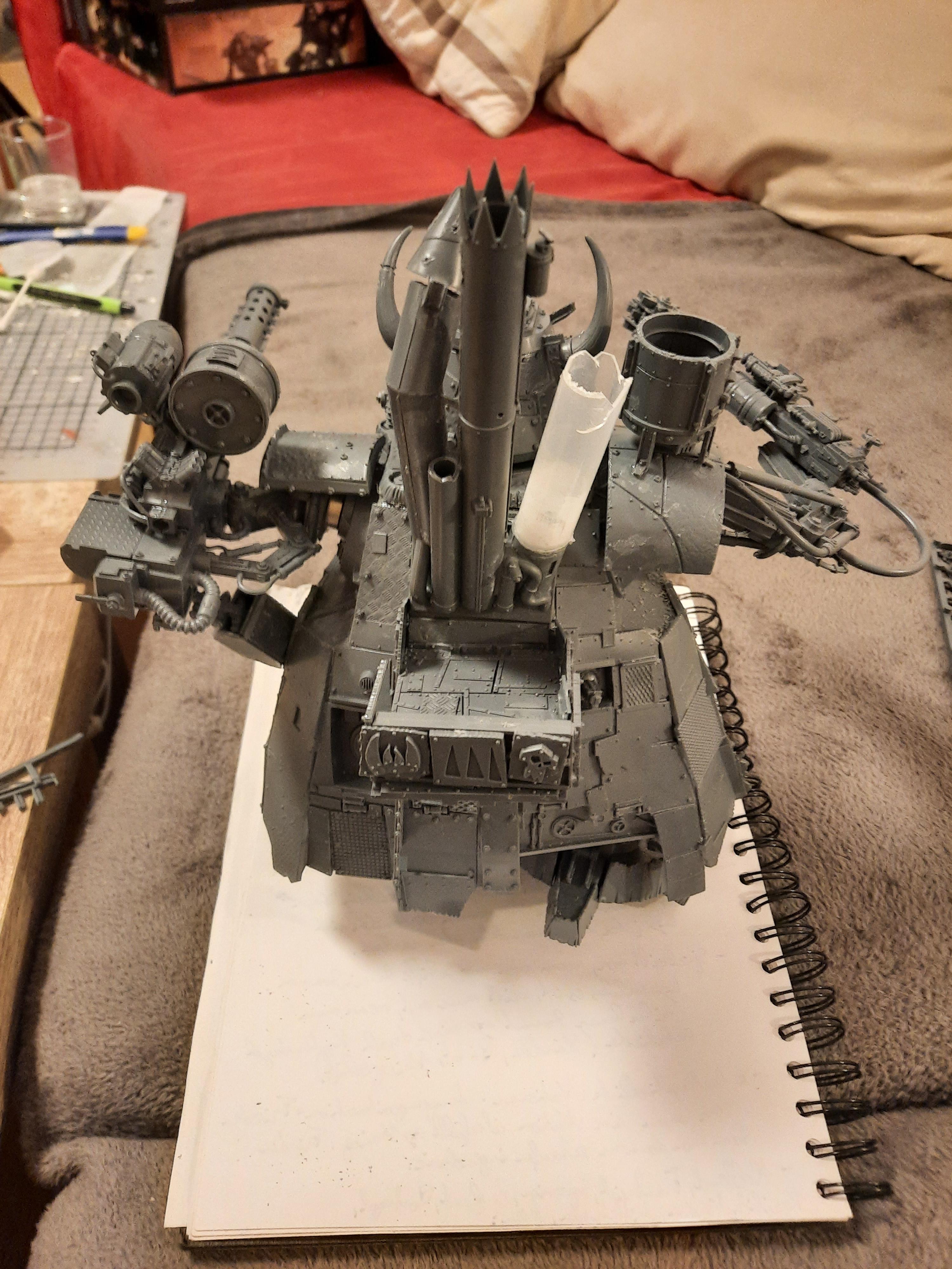 Kitbashing, Mods, Orks, Stompa, Warhammer 40,000, Warhammer Fantasy