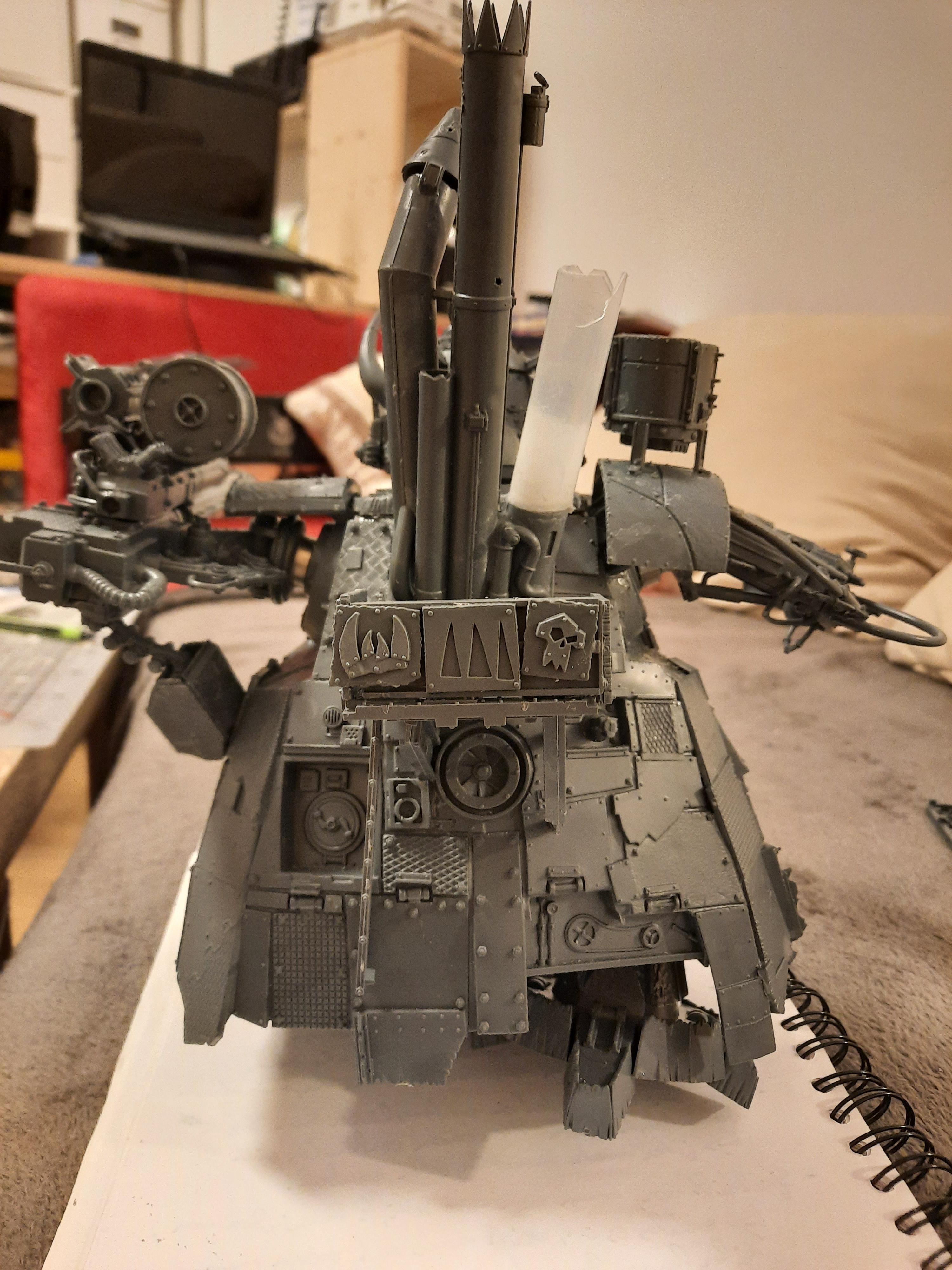 Kitbashing, Mods, Orks, Stompa, Warhammer 40,000, Warhammer Fantasy