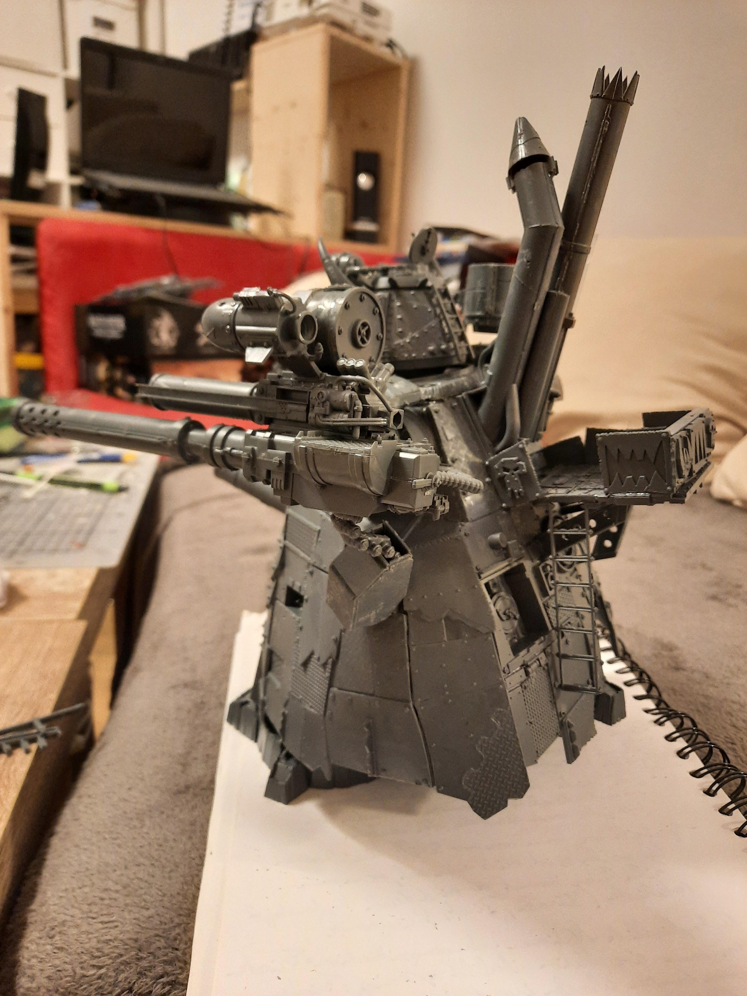 Kitbashing, Mods, Orks, Stompa, Warhammer 40,000, Warhammer Fantasy