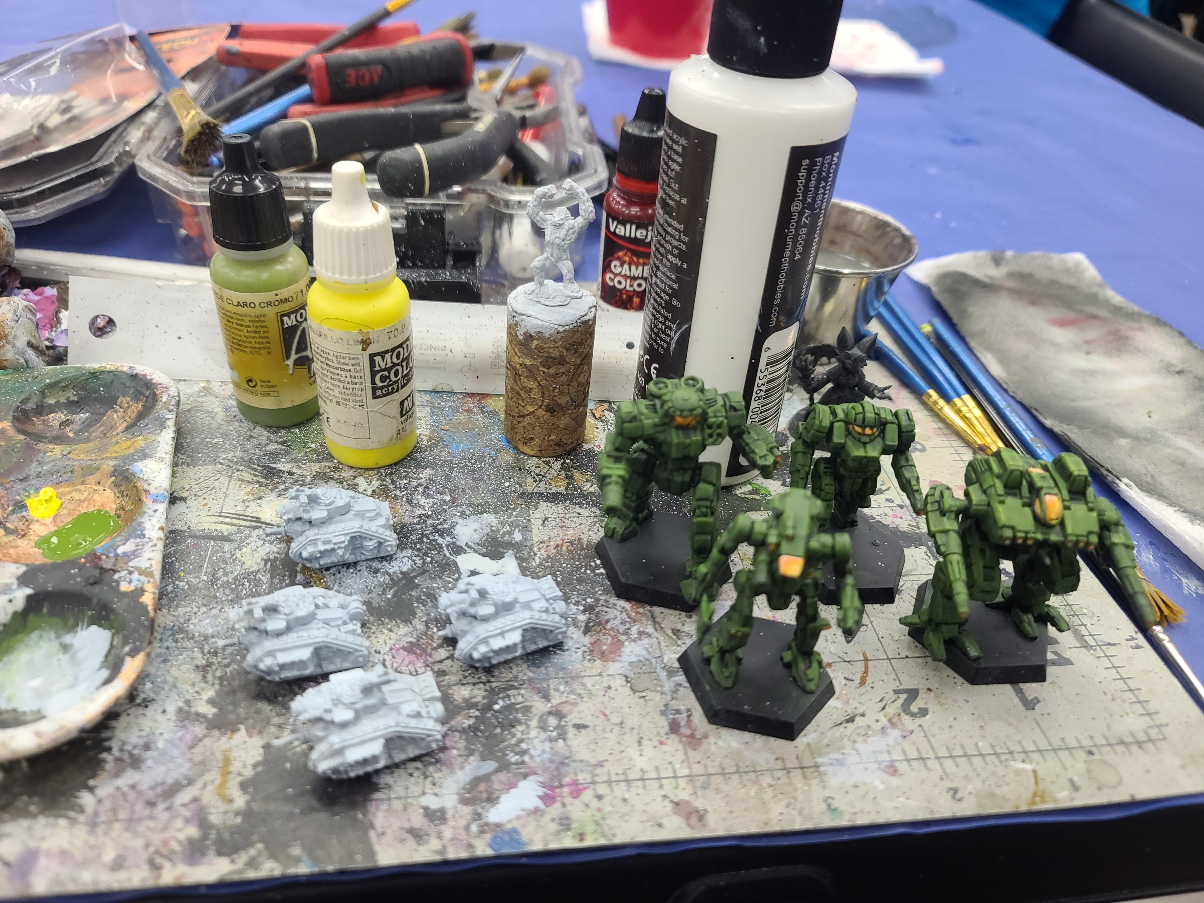 6mm, Battletech, Catalyst Game Labs, Enforcer, Epic, Games Workshop, Hatchetman, Imperial Guard, Leman Russ, Mech, Penetrator, Steel Legion, Victor