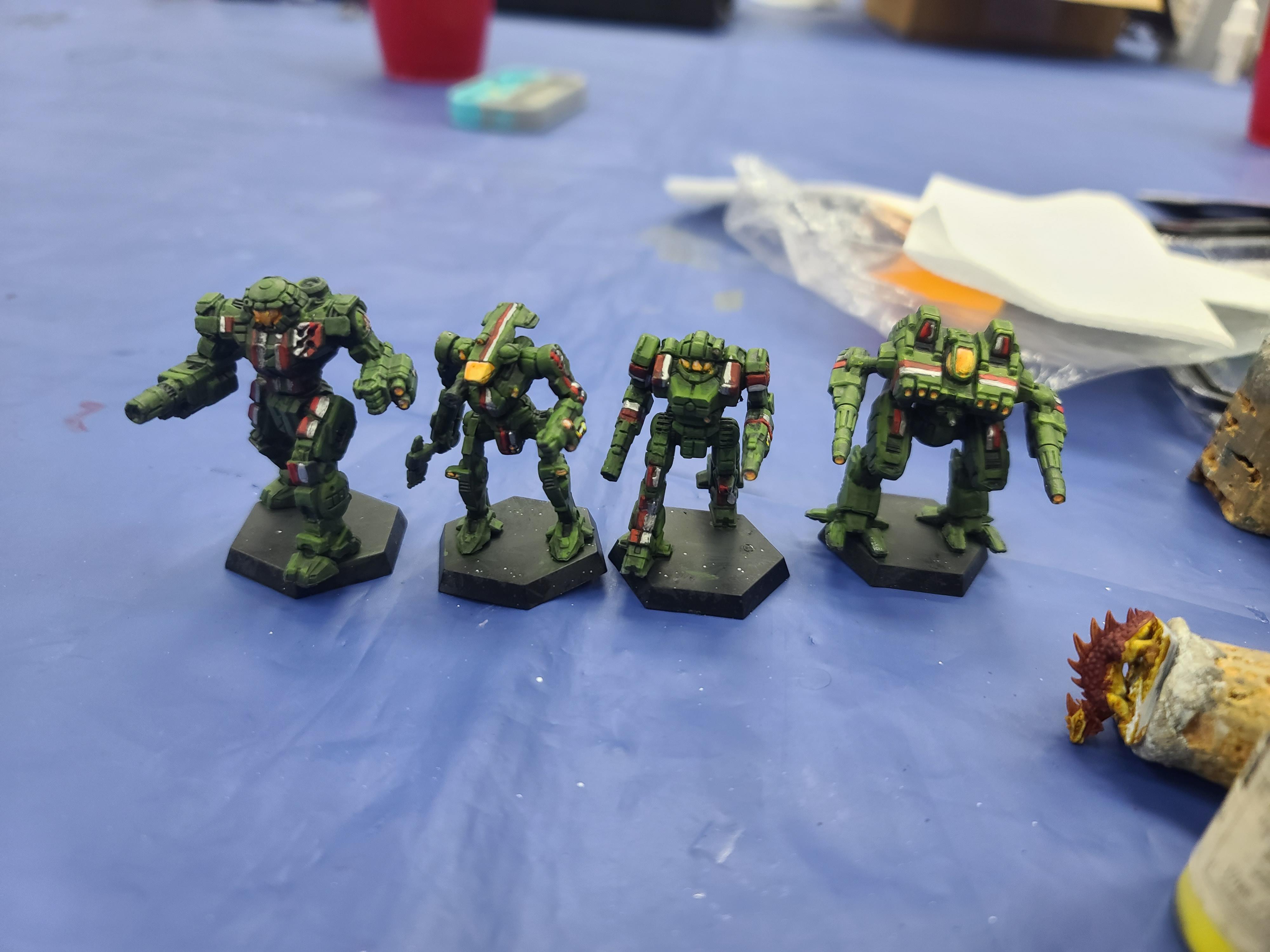 6mm, Battletech, Catalyst Game Labs, Enforcer, Hatchetman, Mech, Penetrator, Victor