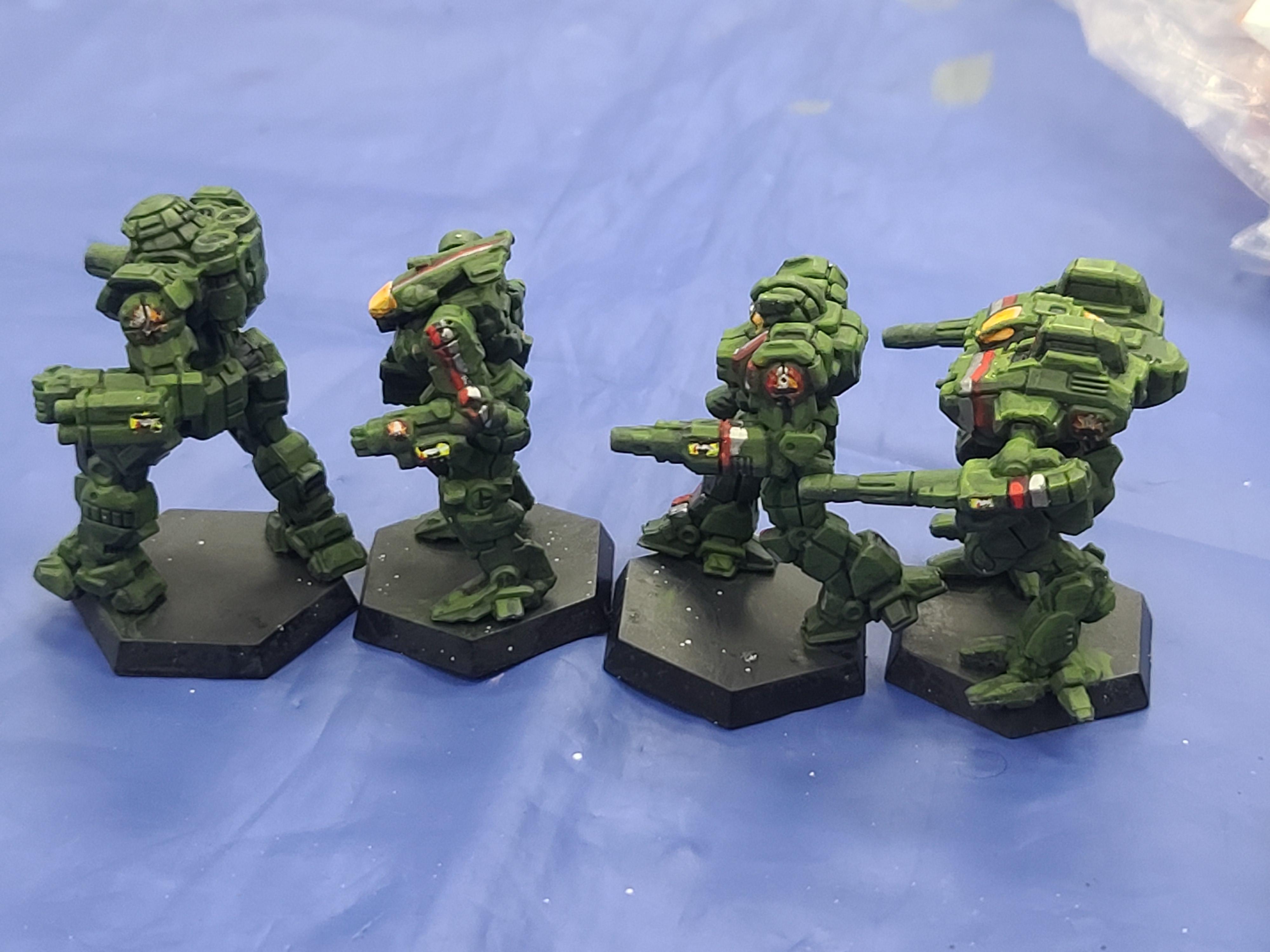 6mm, Battletech, Catalyst Game Labs, Enforcer, Hatchetman, Mech, Penetrator, Victor