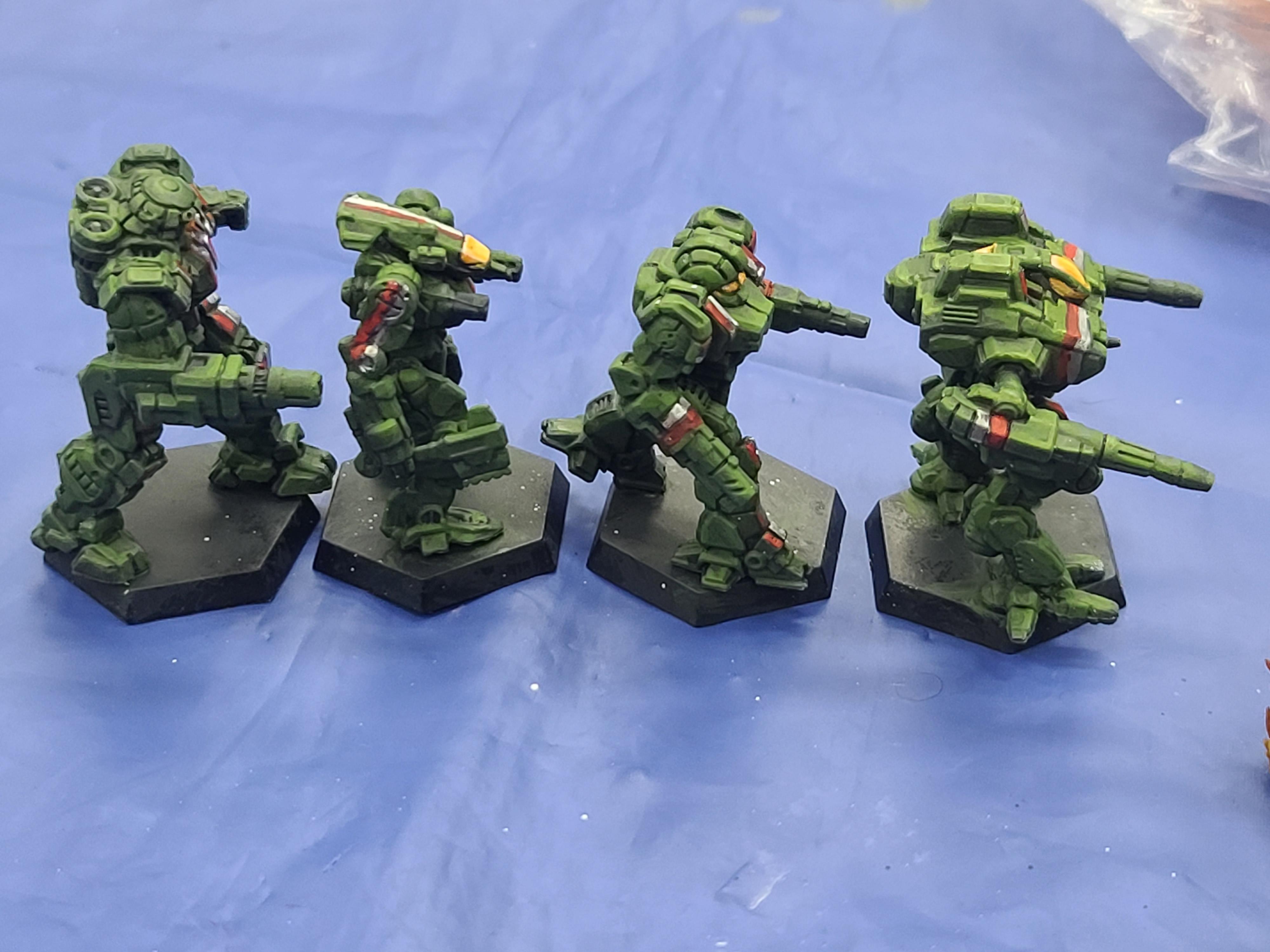 6mm, Battletech, Catalyst Game Labs, Enforcer, Hatchetman, Mech, Penetrator, Victor