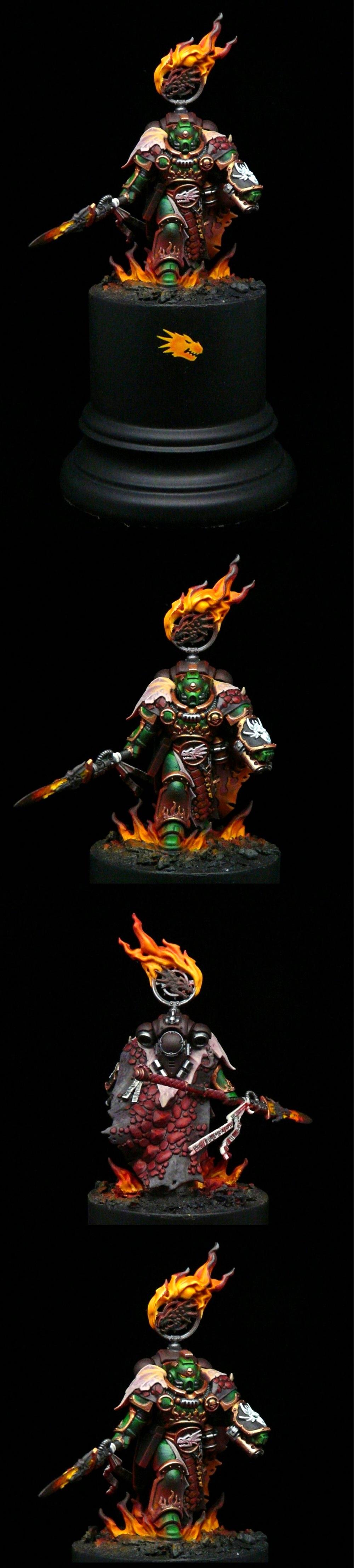 Adeptus Astartes, Father Of The Forge, Primaris, Salamanders, Space Marines, Vulkan He'stan