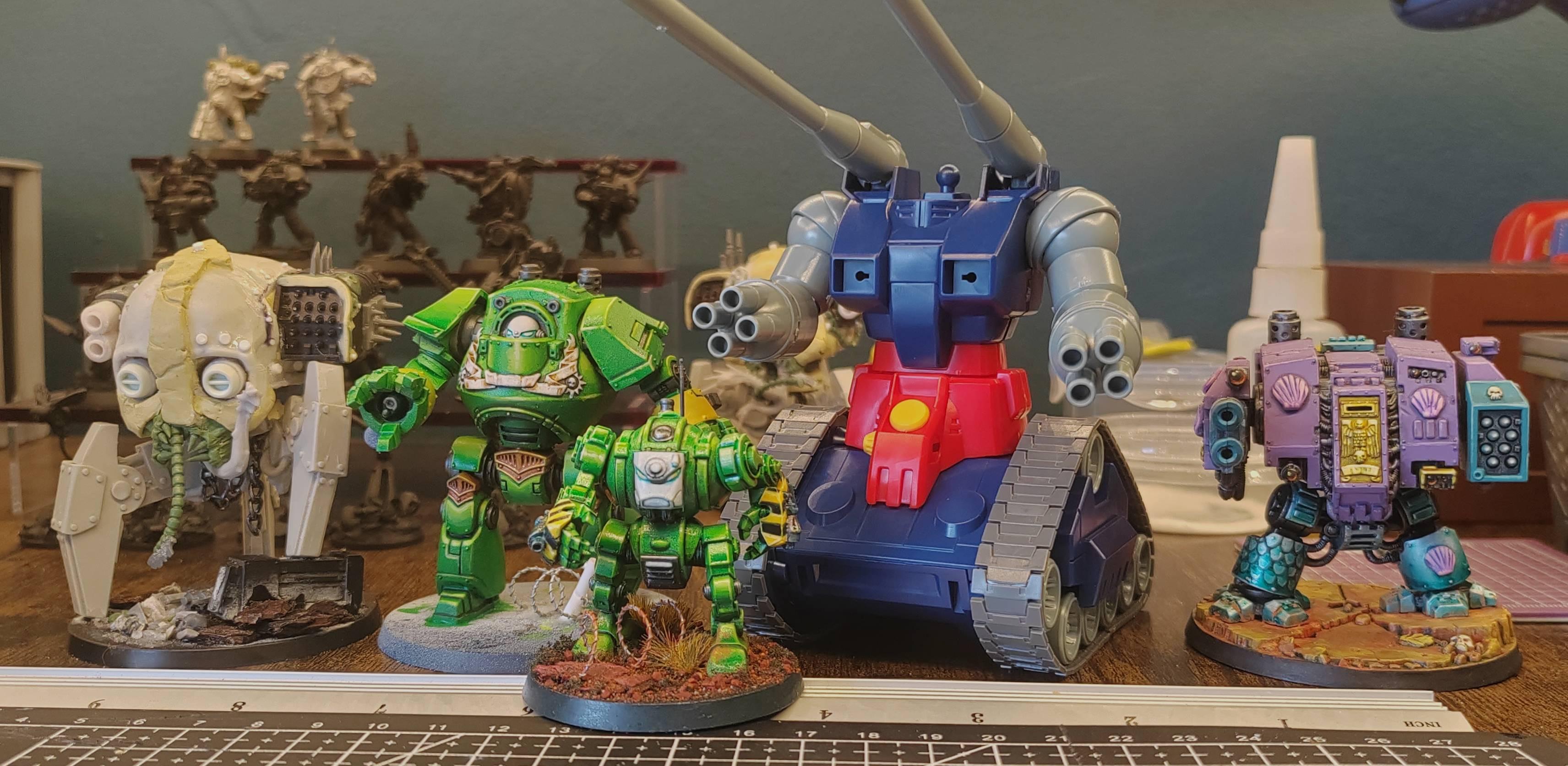 Dreadnought, Gundam, Scale