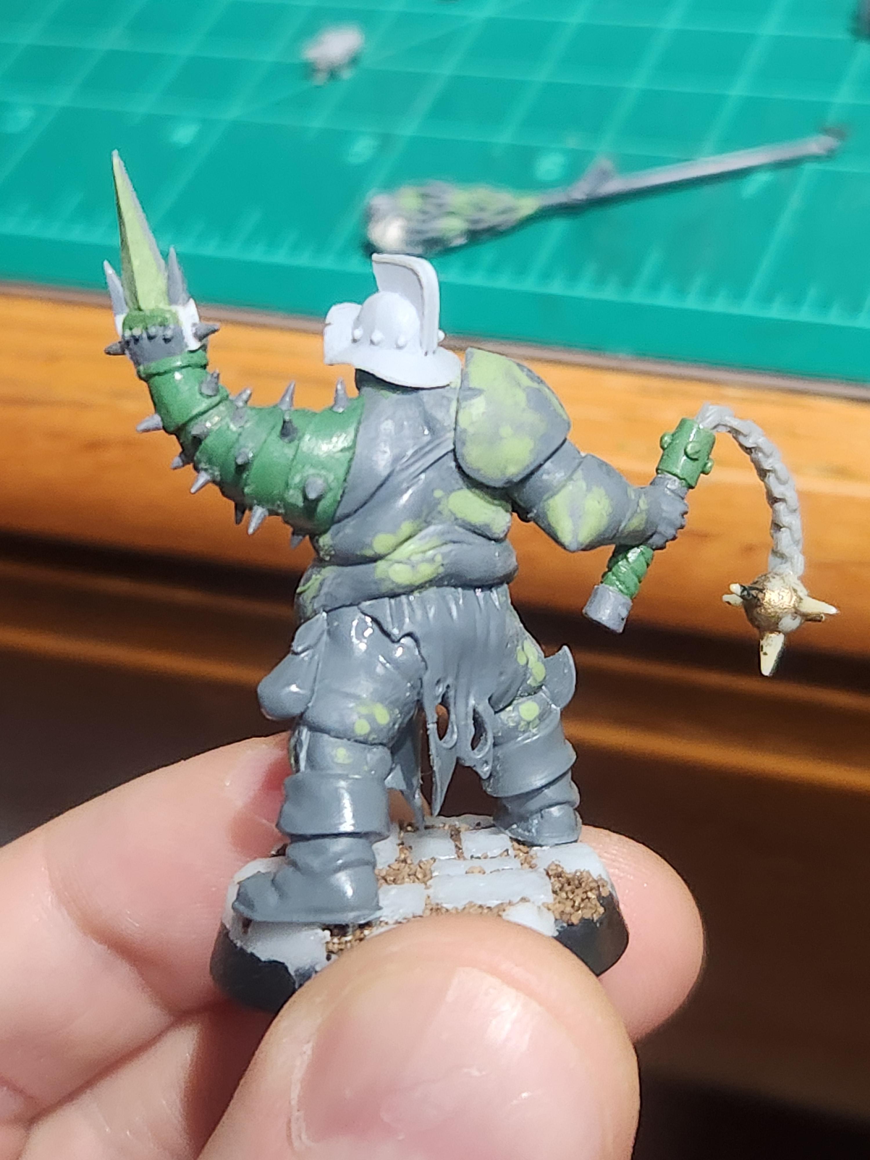 Hired Sword, Mordheim, Pit Fighter, Work In Progress