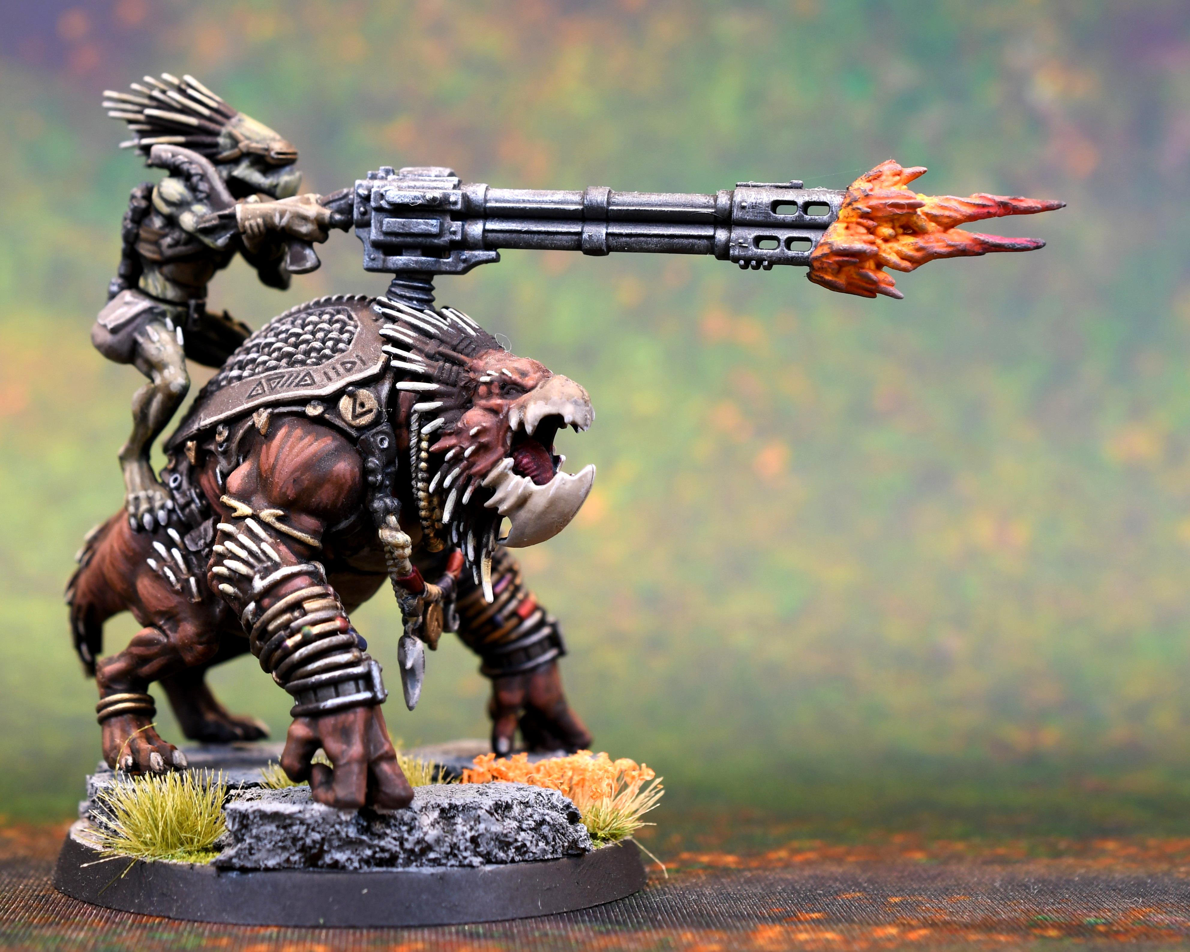 Kroot, Tau Empire, Krootox Firing