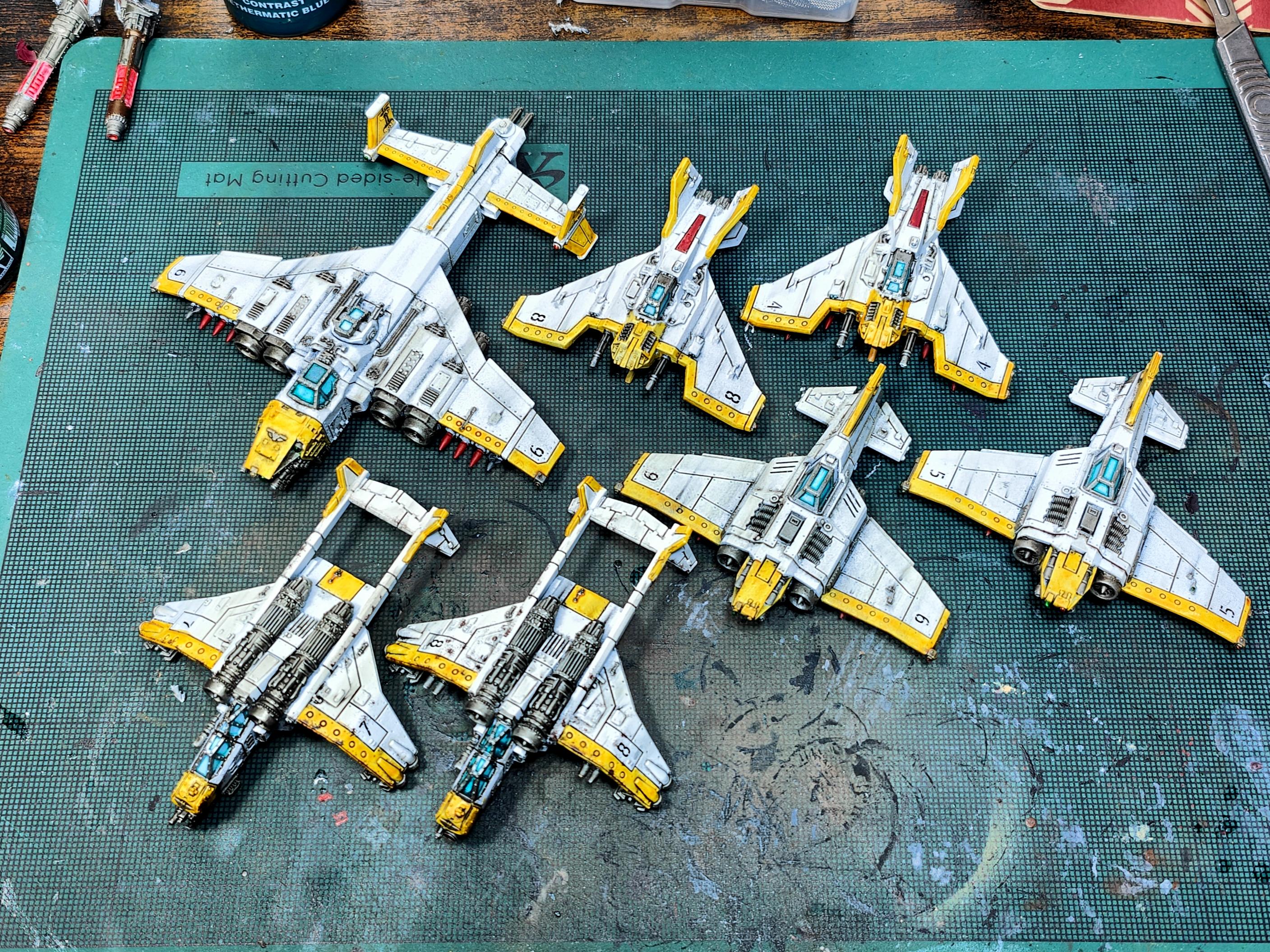 Aeronautica Imperialis, Avenger, Bomber, Legions Imperialis, Marauders, Thunderbolt, Valkyrie