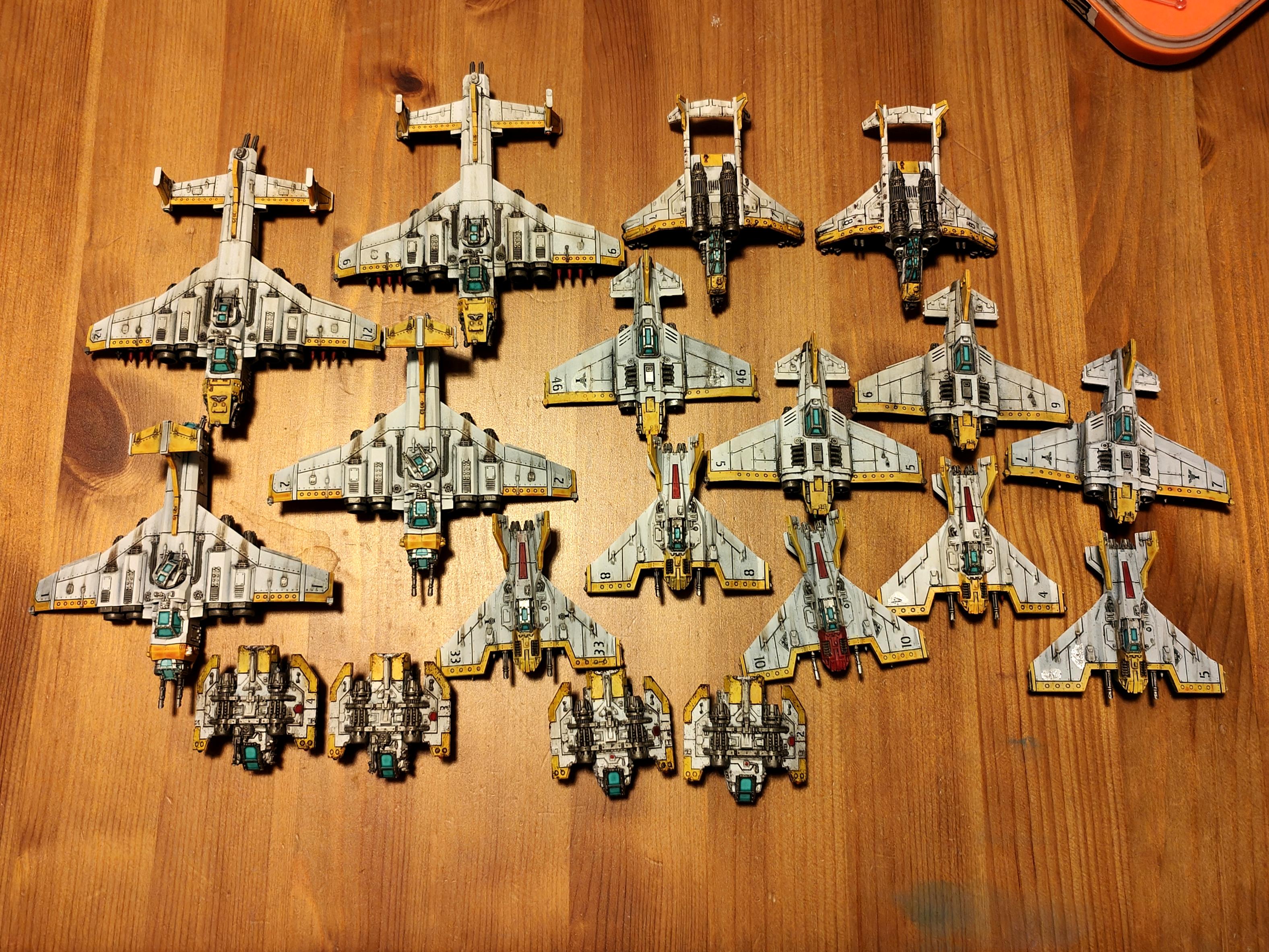 Aeronautic Imperialis, Arvis, Avenger, Bomber, Fighters, Legions Imperialis, Lighter, Marauders, Thunderbolt, Valkyrie