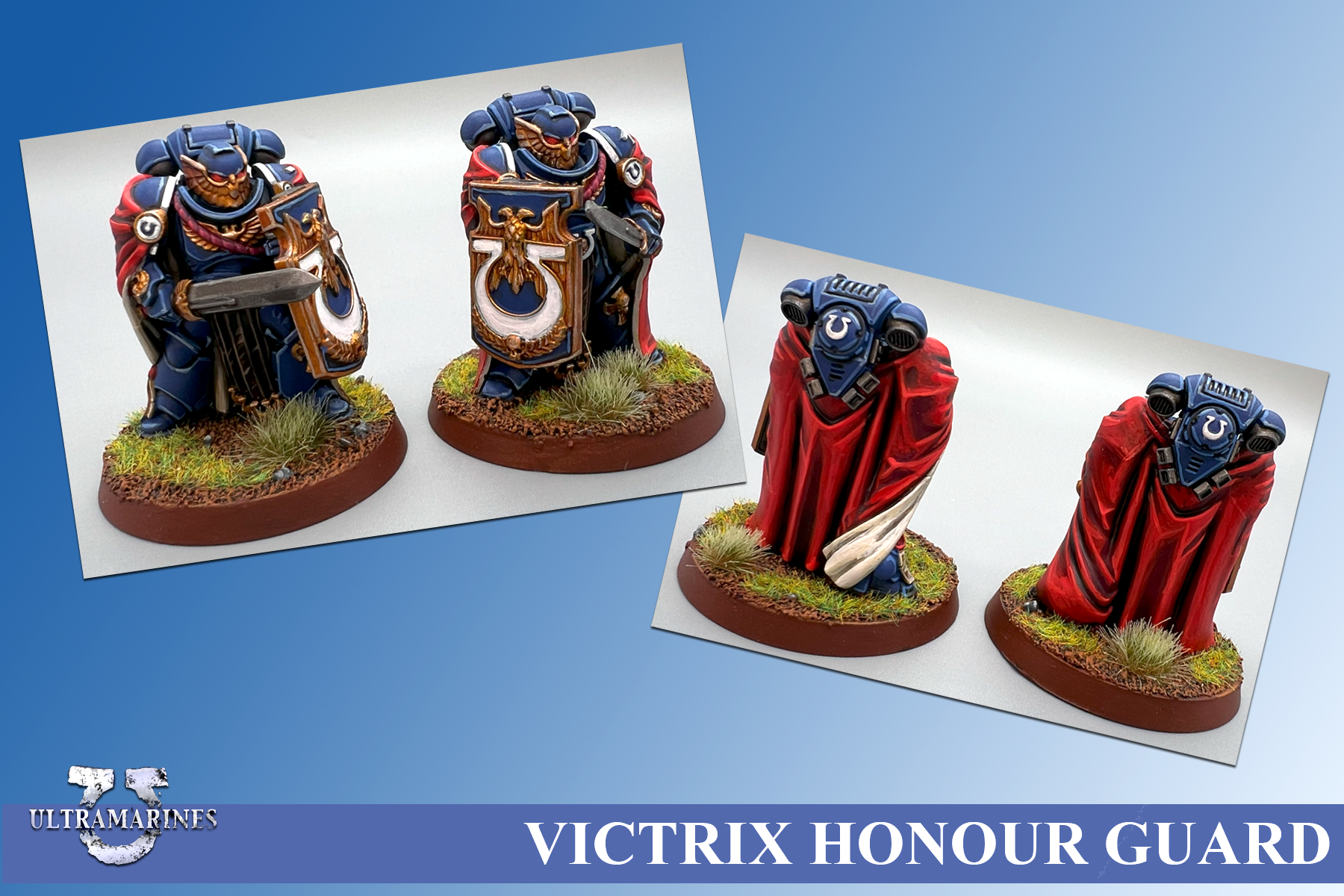 Marneus Calgar, Space Marines, Ultramarines, Victrix Honour Guard, Warhammer 40,000