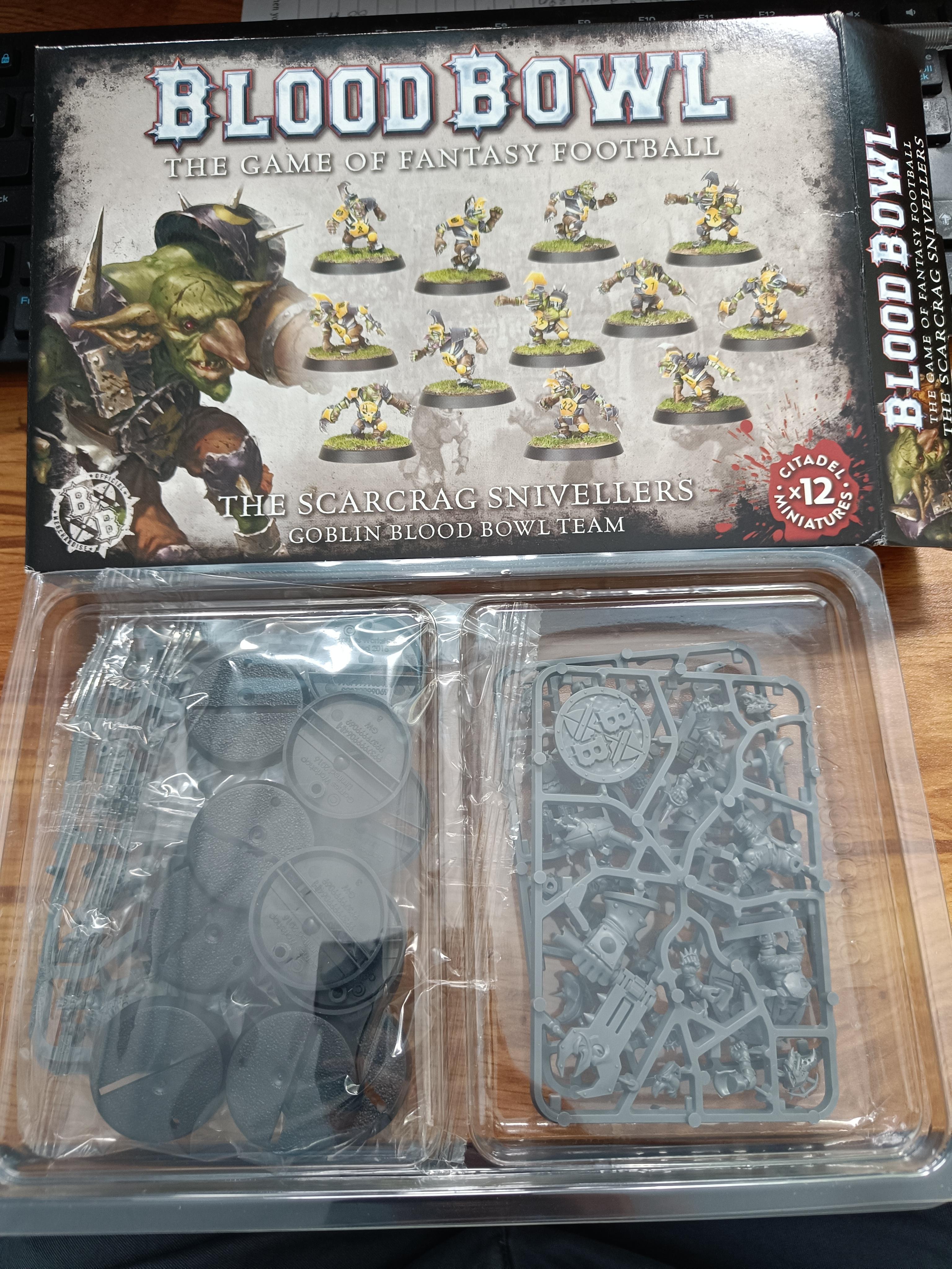 Blood Bowl, Goblins, Grots, Scarcrag Snivellers