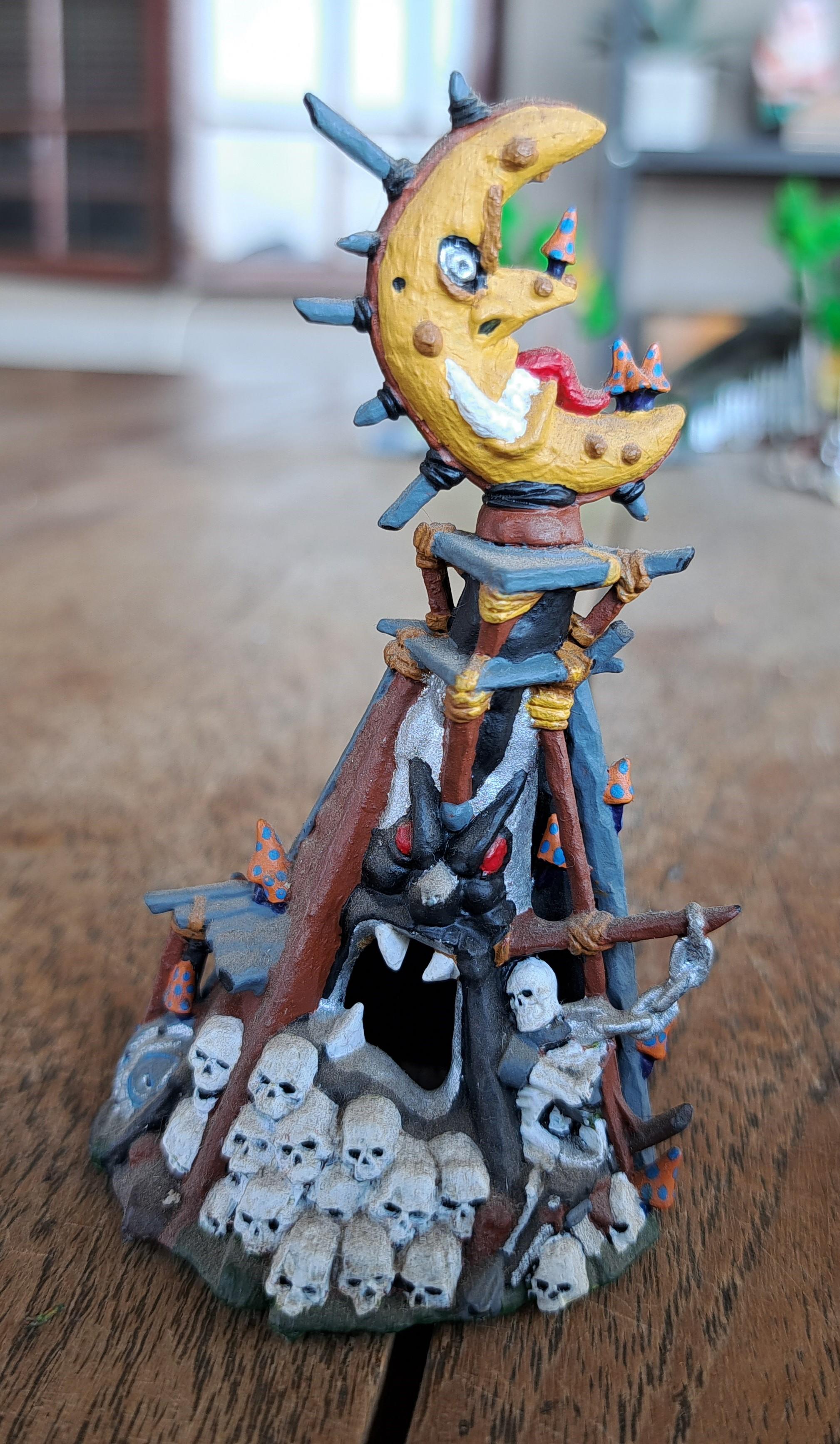 #badmoons #warhammer #tabletop #miniatures #models #games #orks #handpainted #south-africa #acrylics #ageofsigmar #fantasy #toke