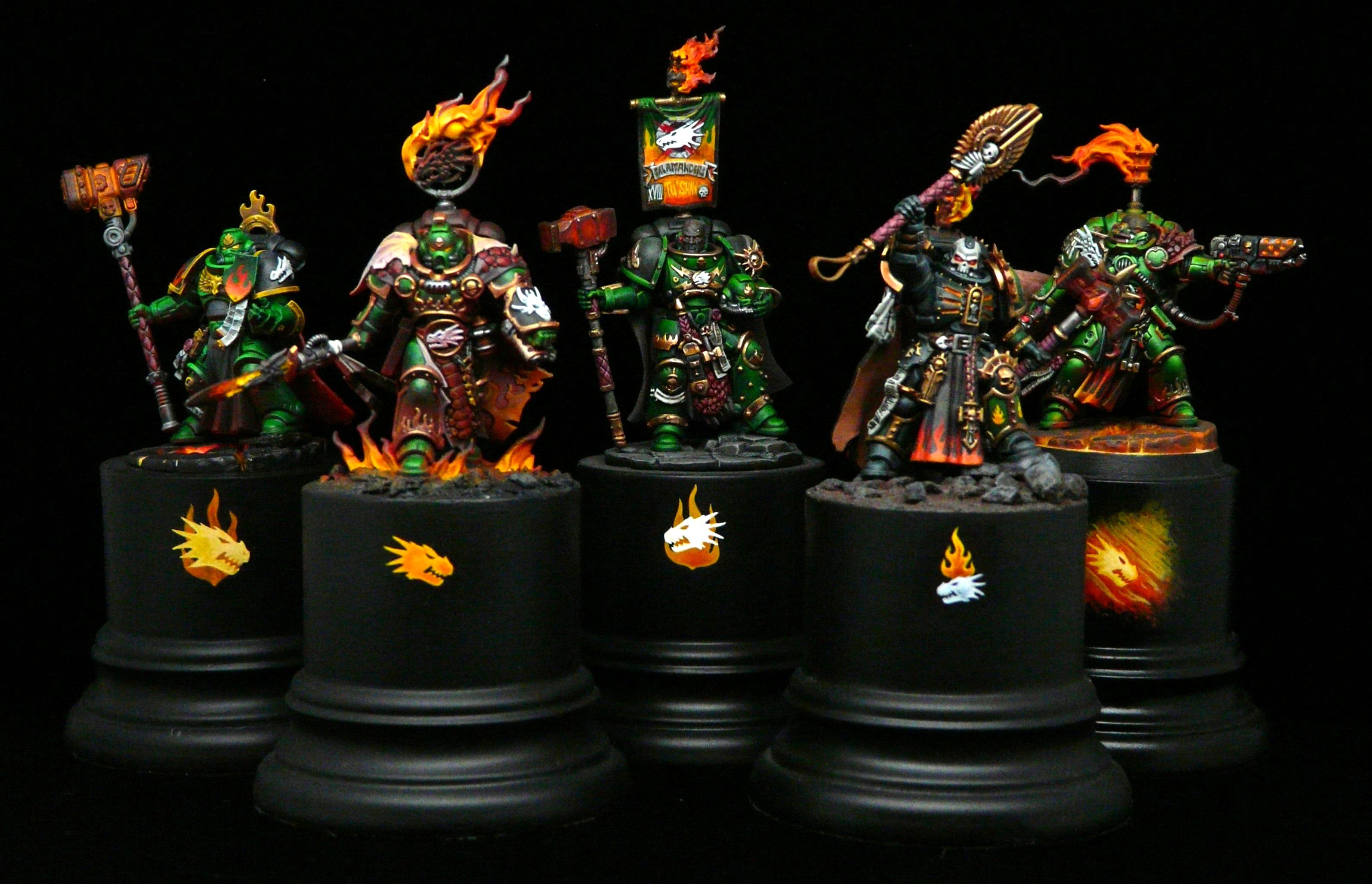 Adeptus Astartes, Primaris, Salamanders, Space Marines