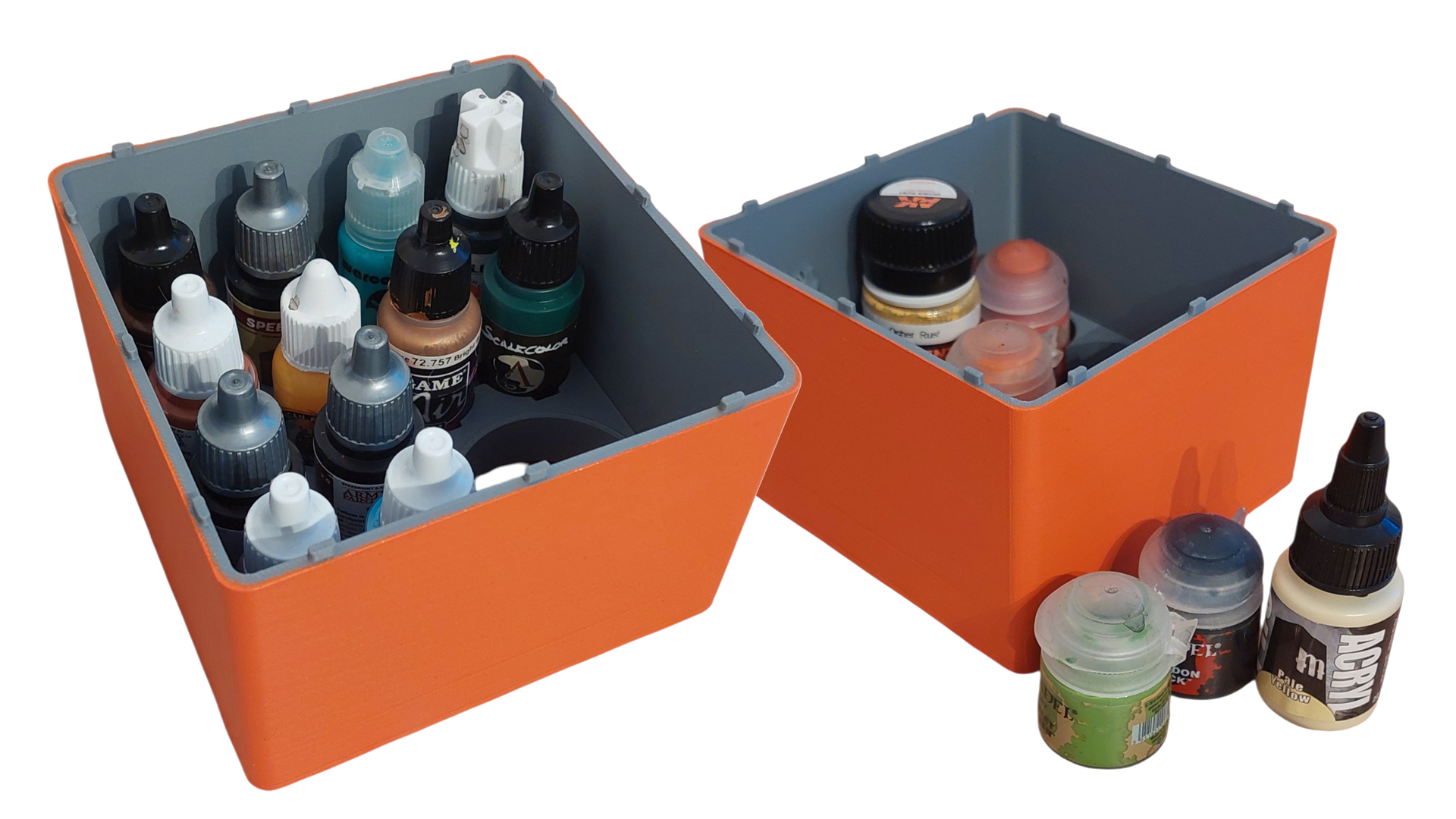3d, Bottles, Corvus Games Terrain, Dropper, Hobby, Miniatures, Modular, Painting, Paintpal, Paints, Printable, Storage, Travel