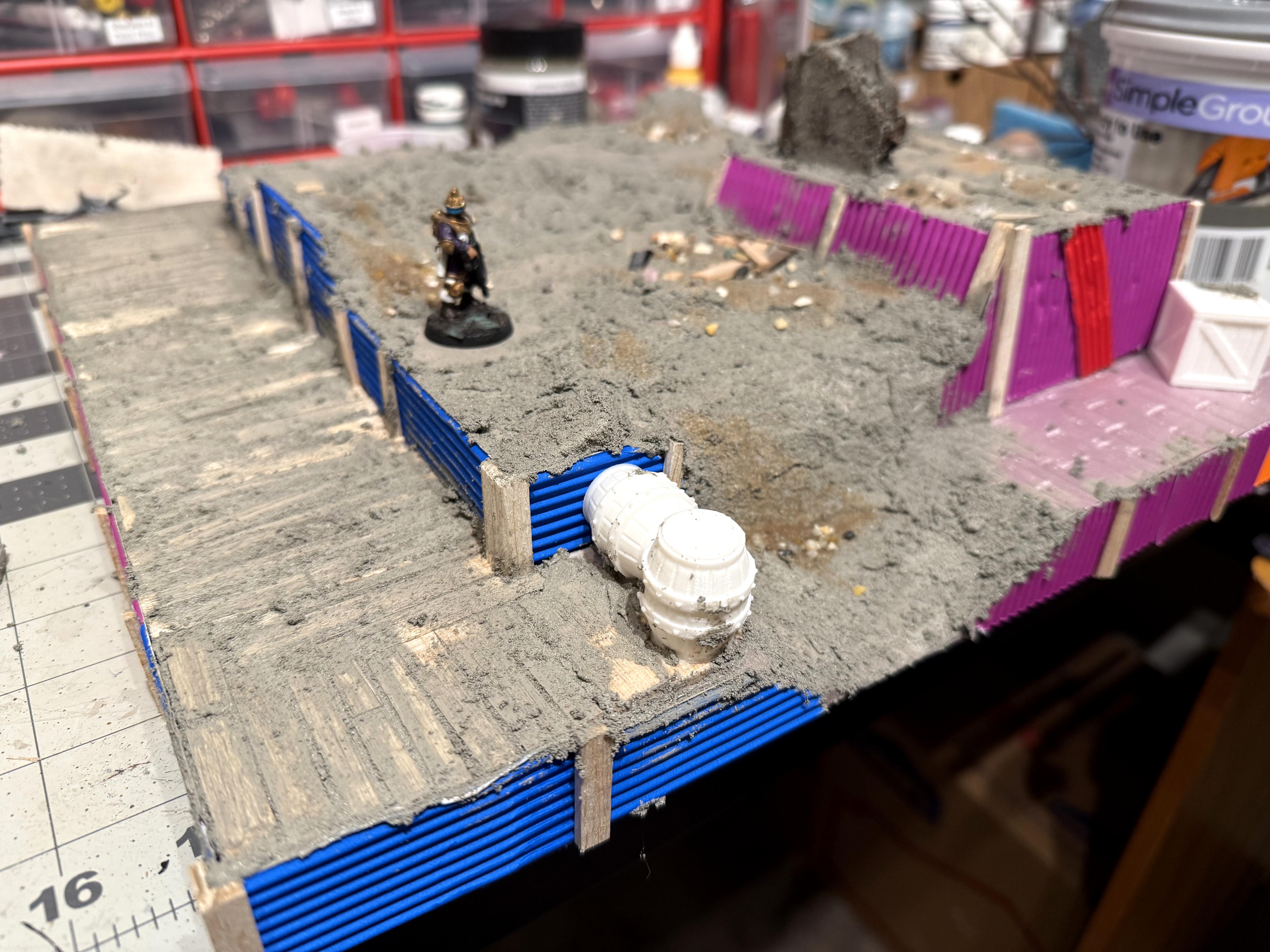 Modular, Scratch Build, Terrain, Trench Crusade, Trench Warfare, Trenches