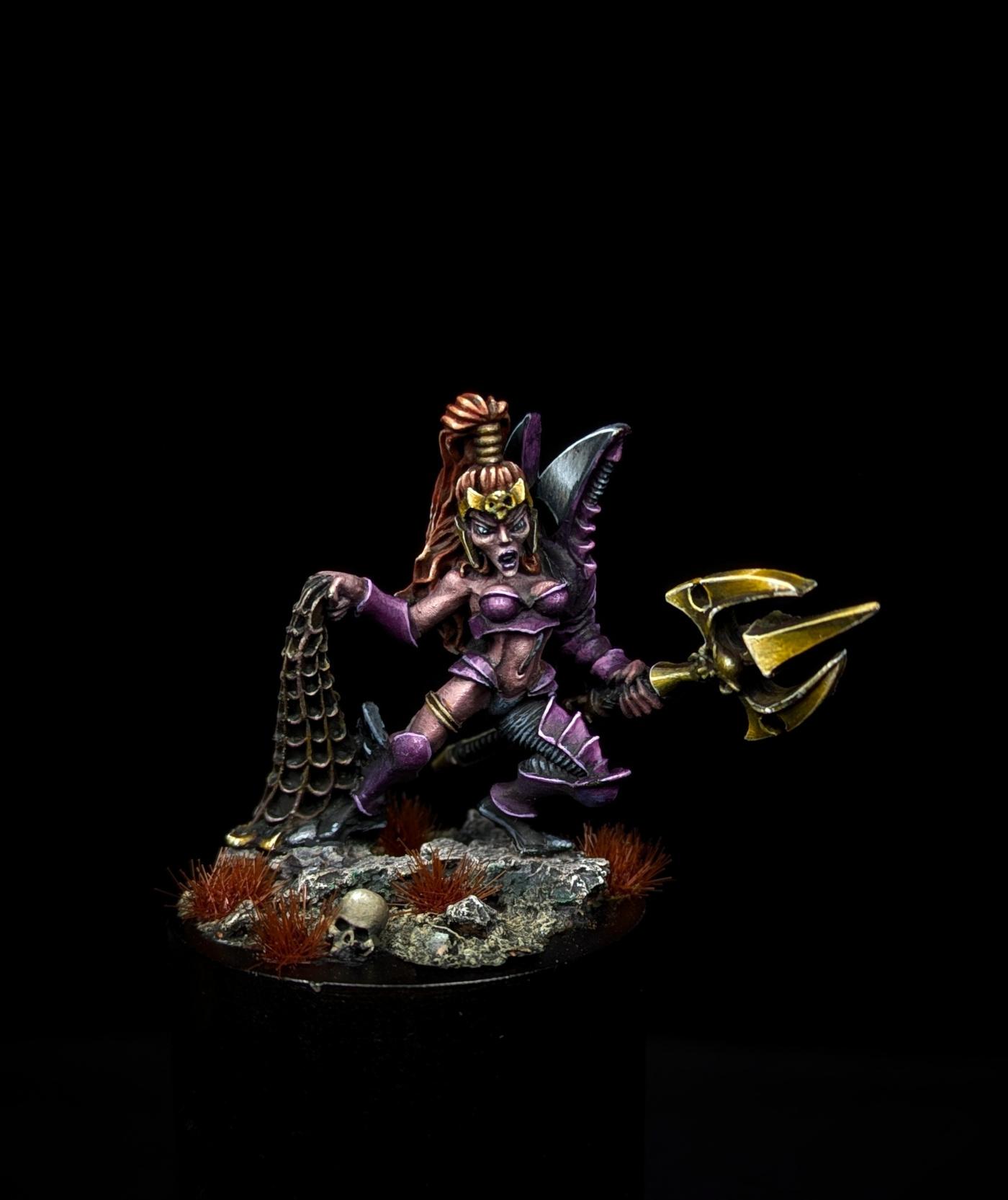 Dark Eldar, Drukhari, Female, Retro, Wych