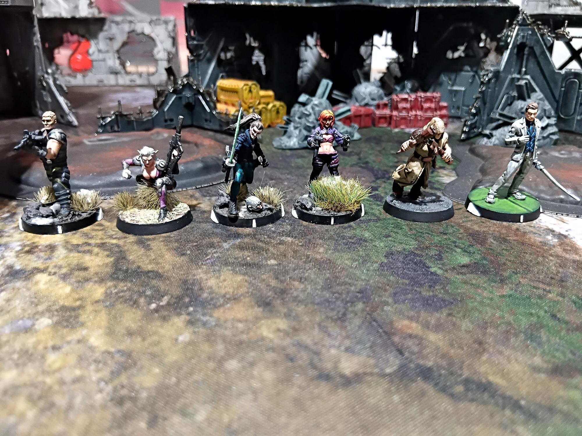 Azakir, Casanova, Five Parsecs From Home, Folsk Gelt, Hero Forge, Infinity, Minis, Necromunda, O-12, Sci Fi, Sela