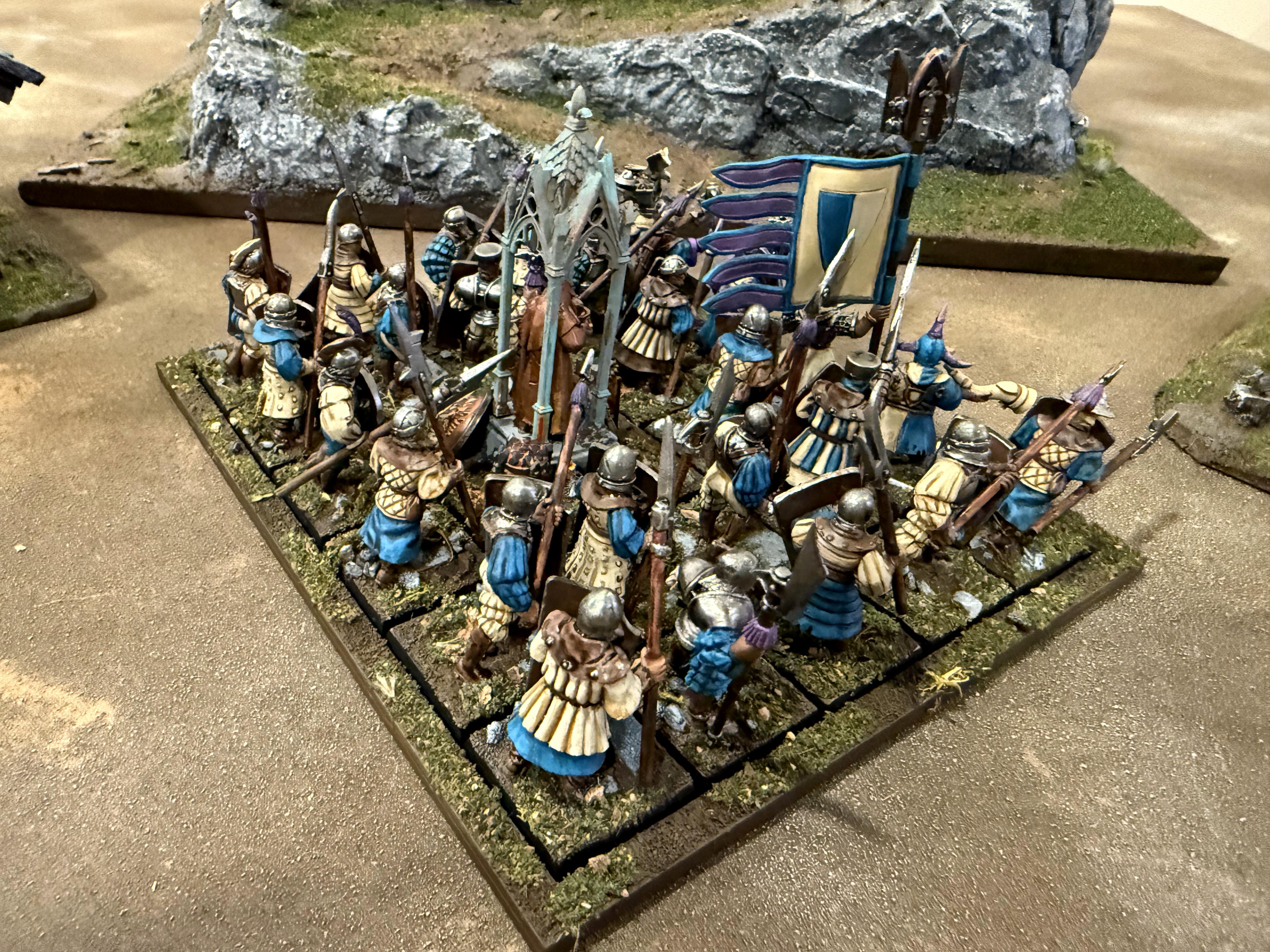 Border Brigands, Bretonnian Exiles, Bretonnians, Conversion, Men At Arms, Peasants