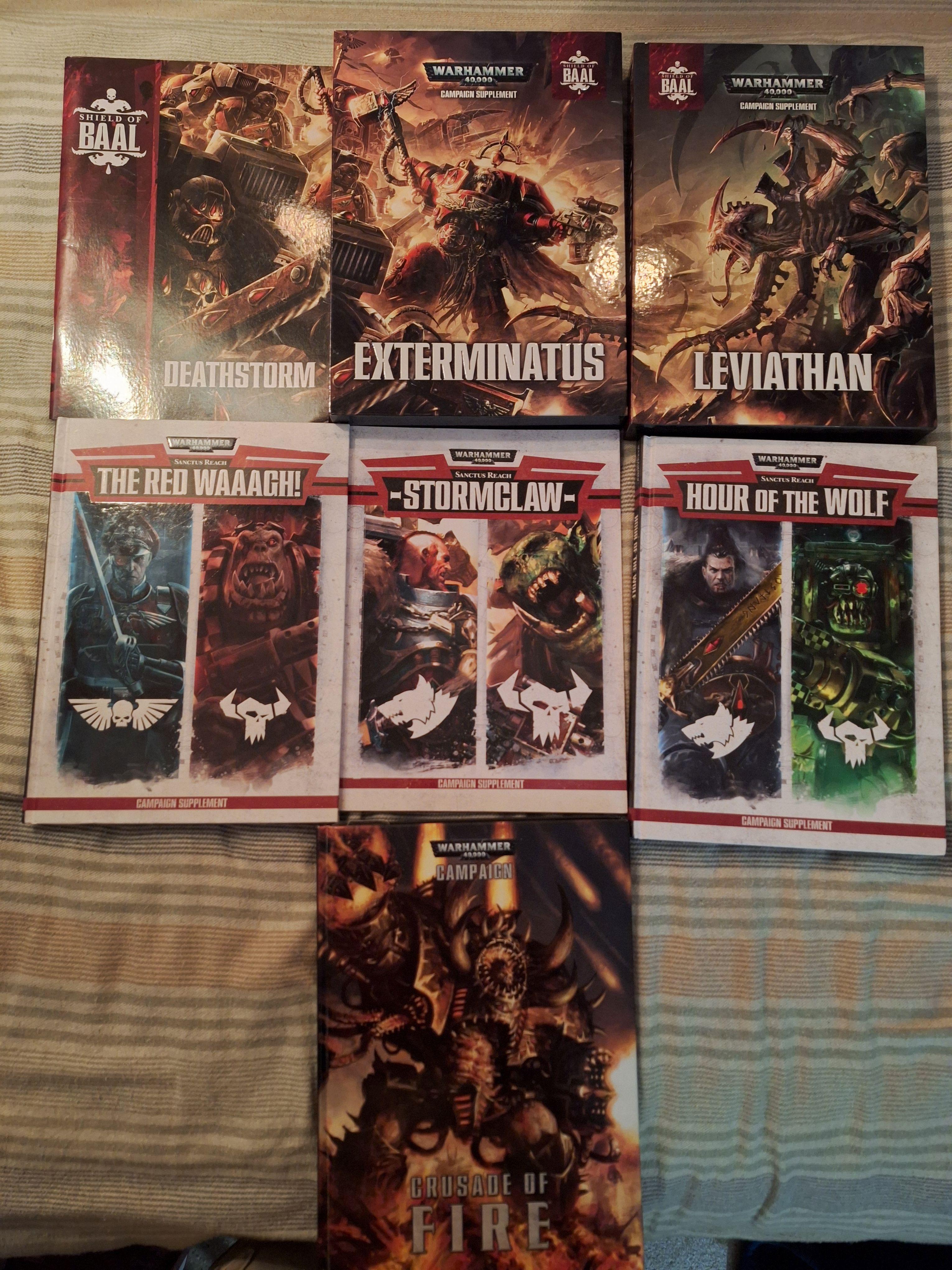 40k Campaign books