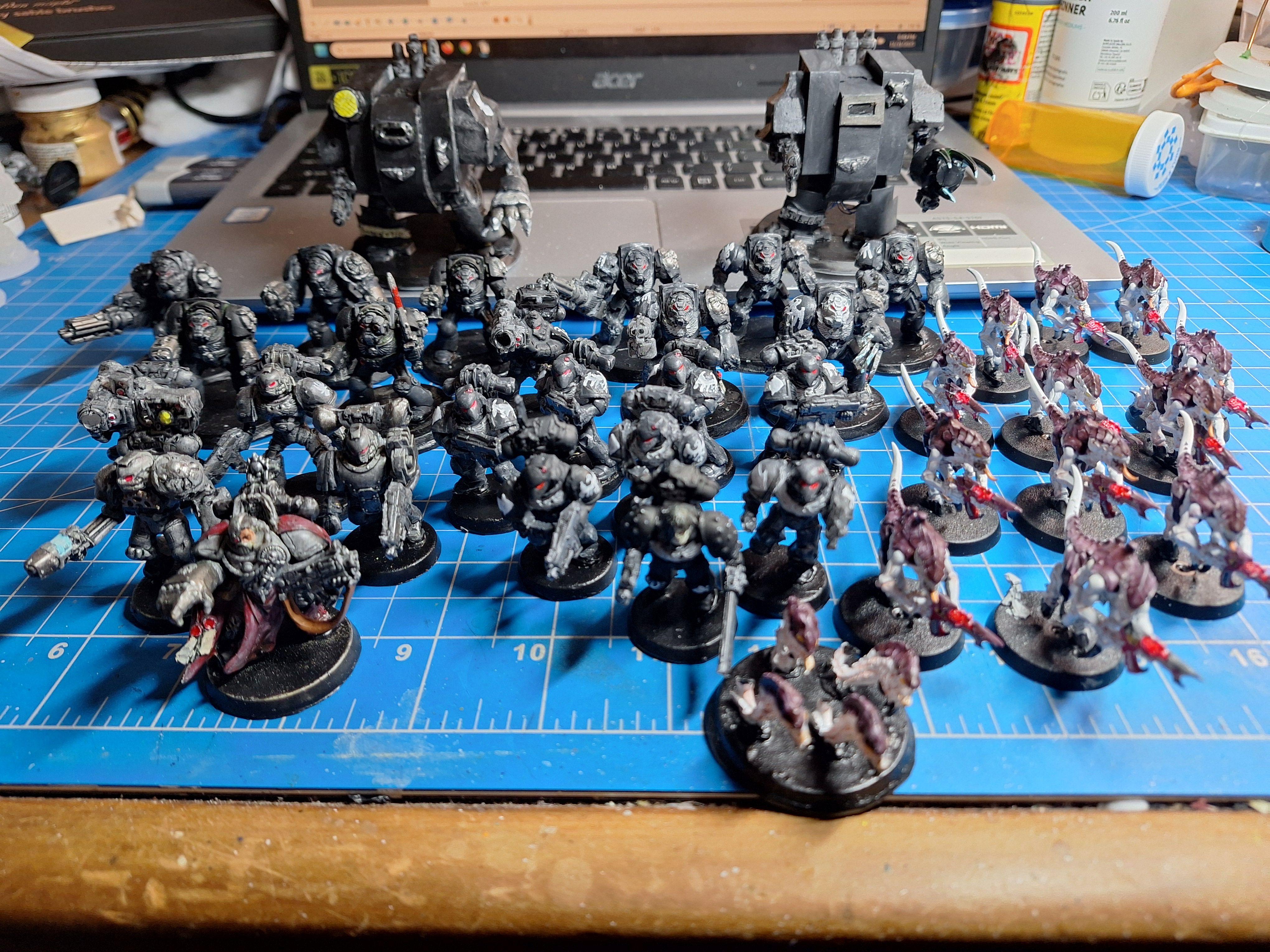 Warhammer 40k minis 2025