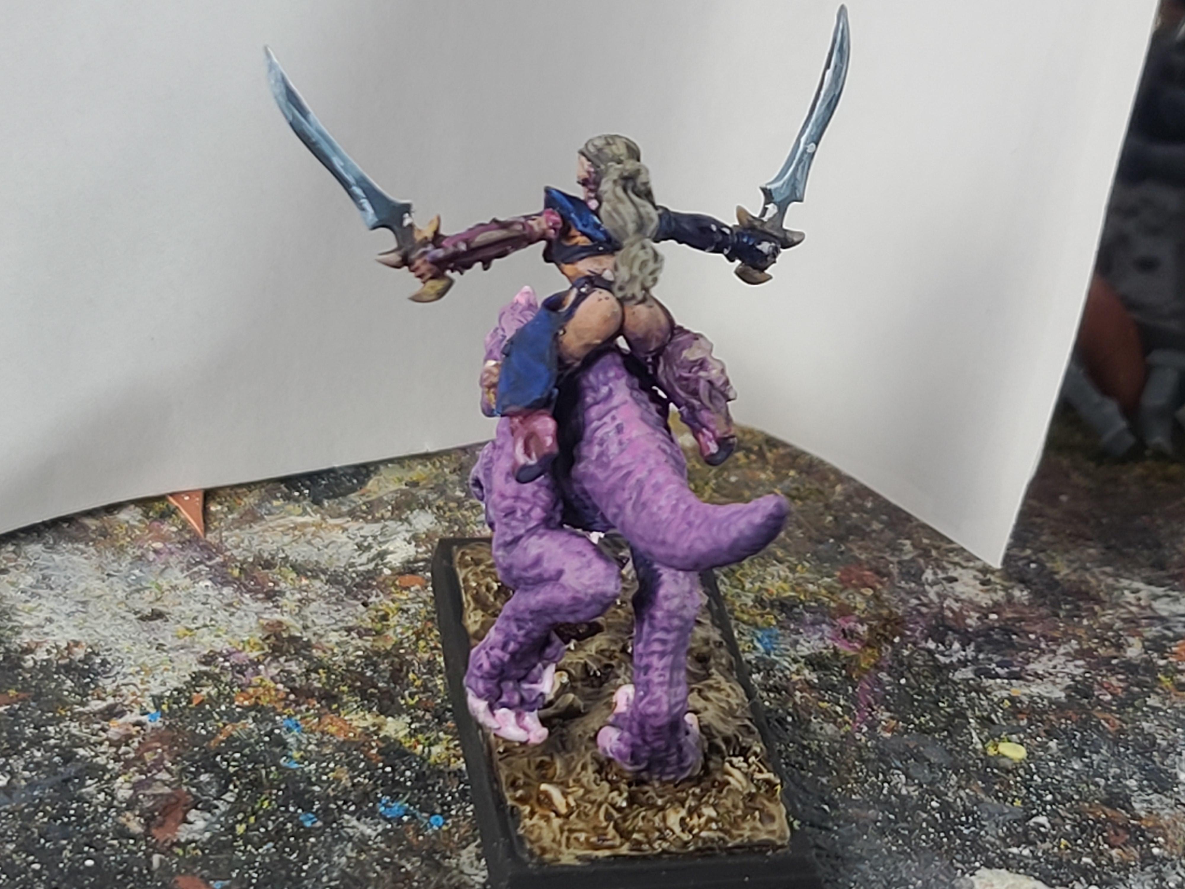Cavalry, Dungeons And Dragons, Elves, Giant Lizard, Reaper Miniatures