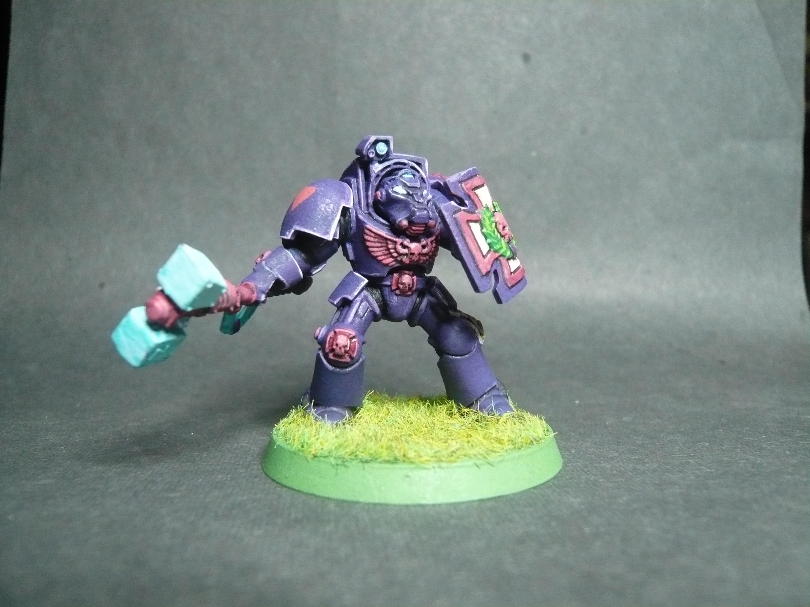 Cute, Happy, Pink, Sister, Space Marines, Terminator Armor, Warhammer 40,000