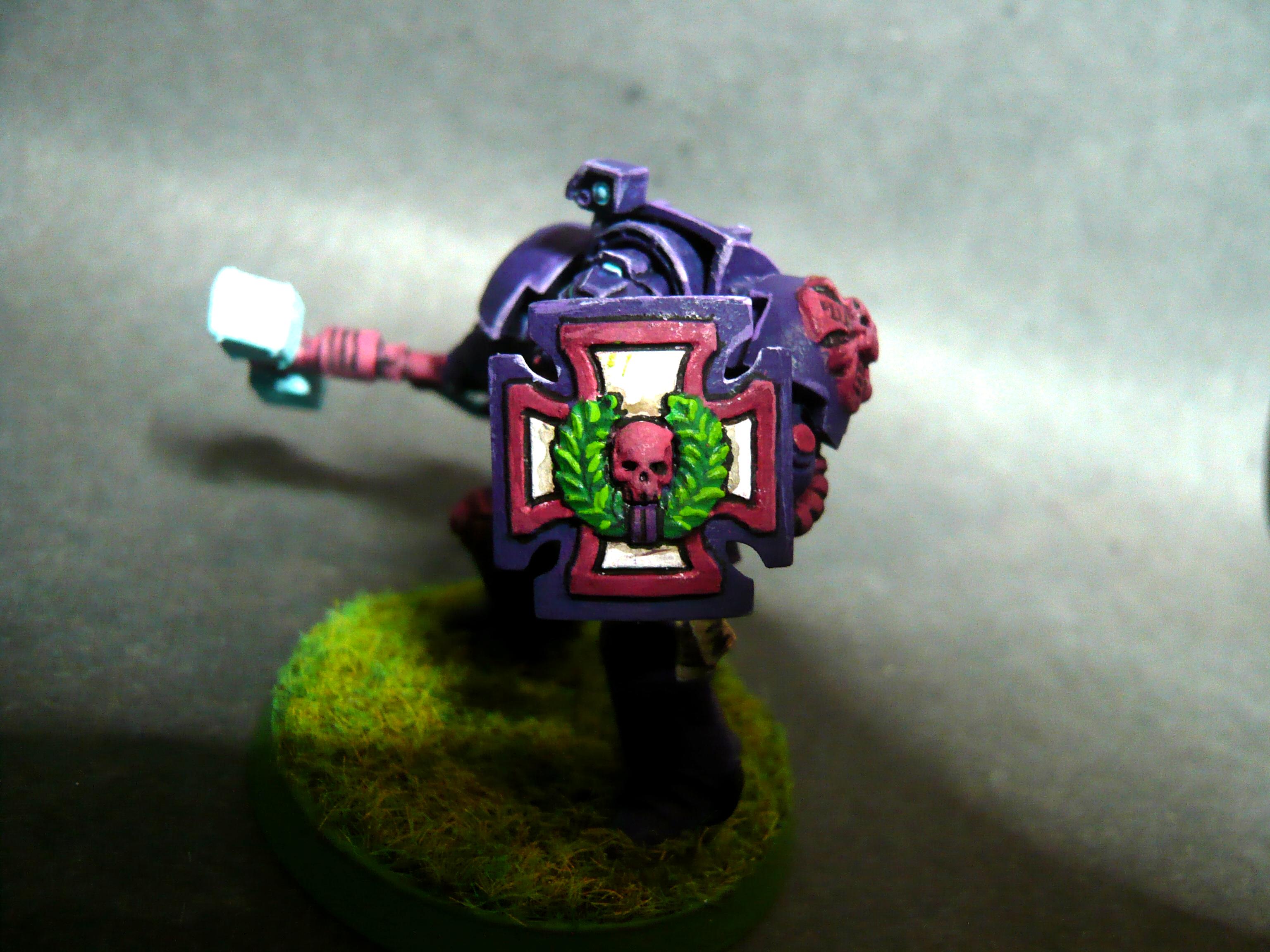 Happy, Pinck, Sister, Space Marines, Terminator Armor, Warhammer 40,000