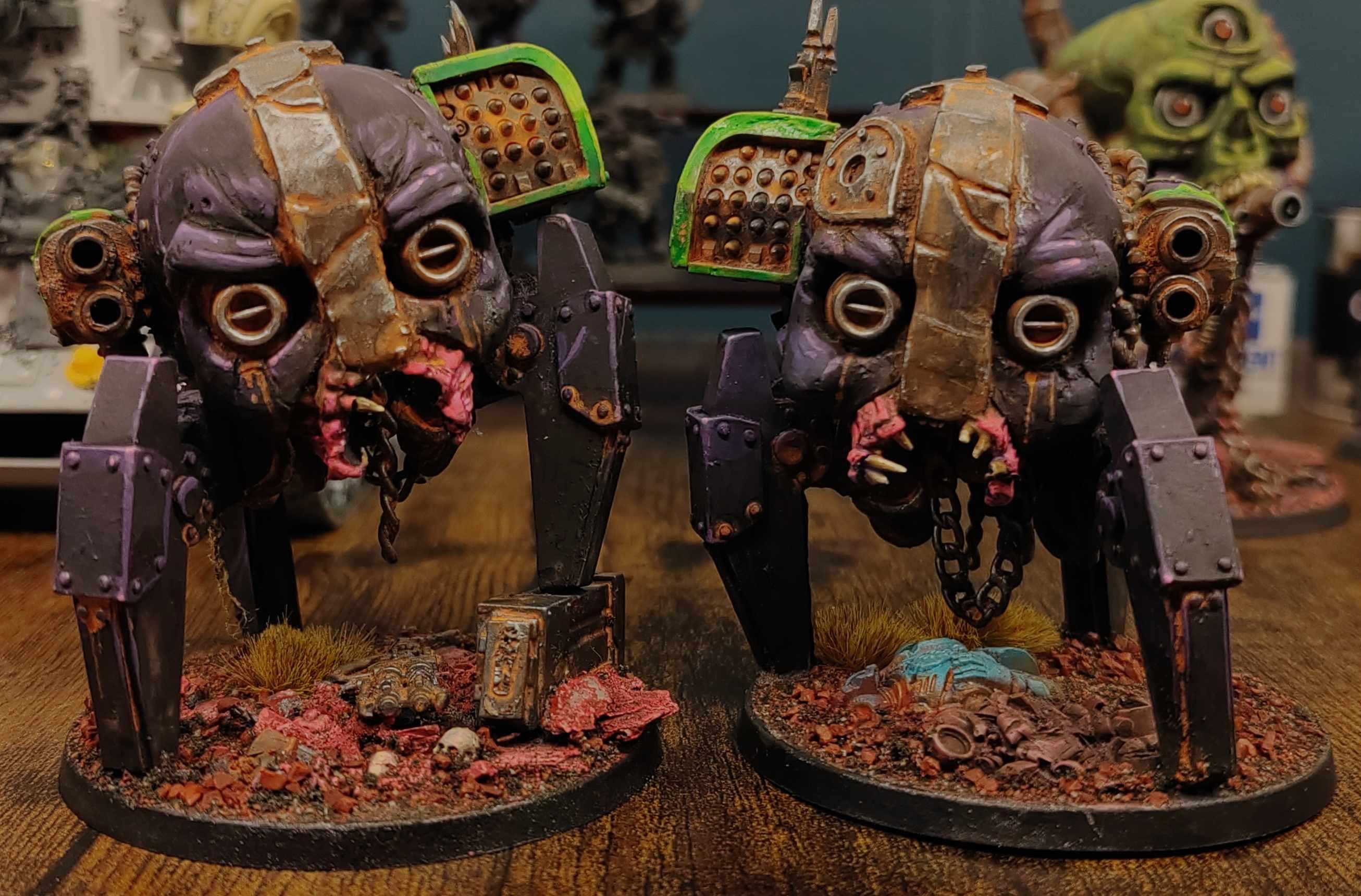 Repainted custom Blight Haulers