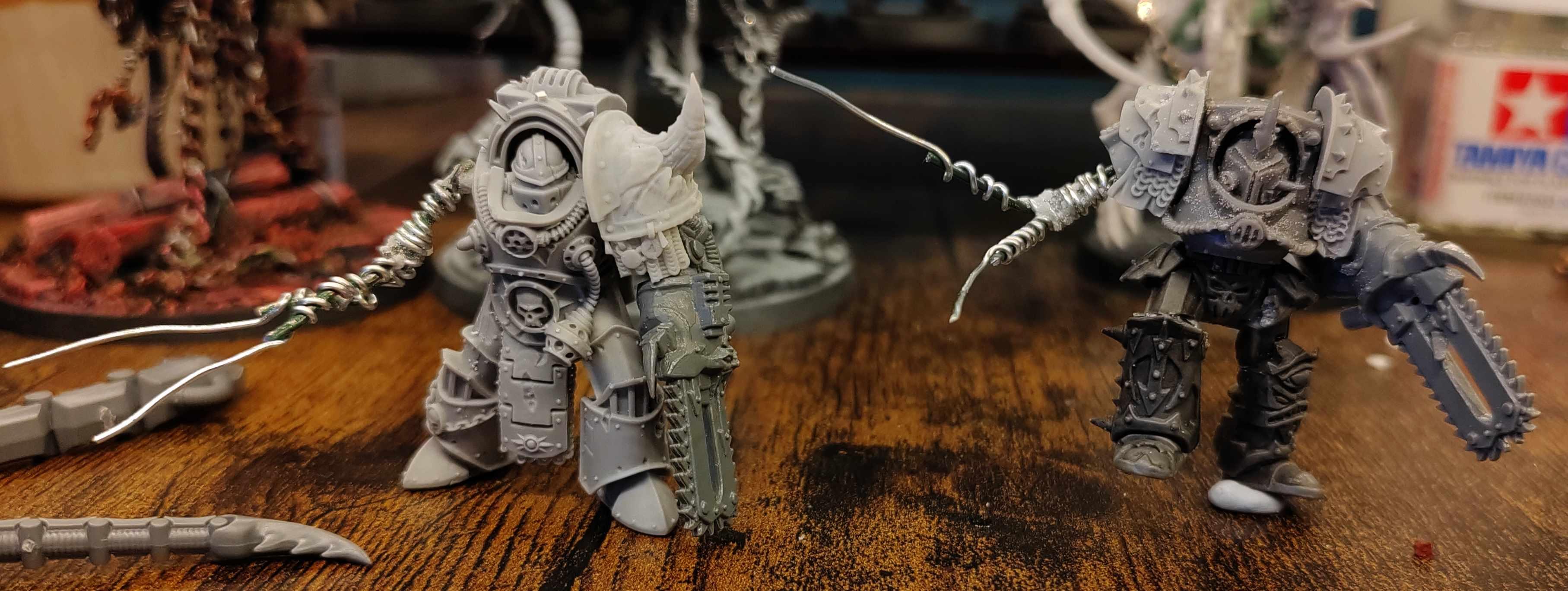 WIP Lords of Virulence kitbashes