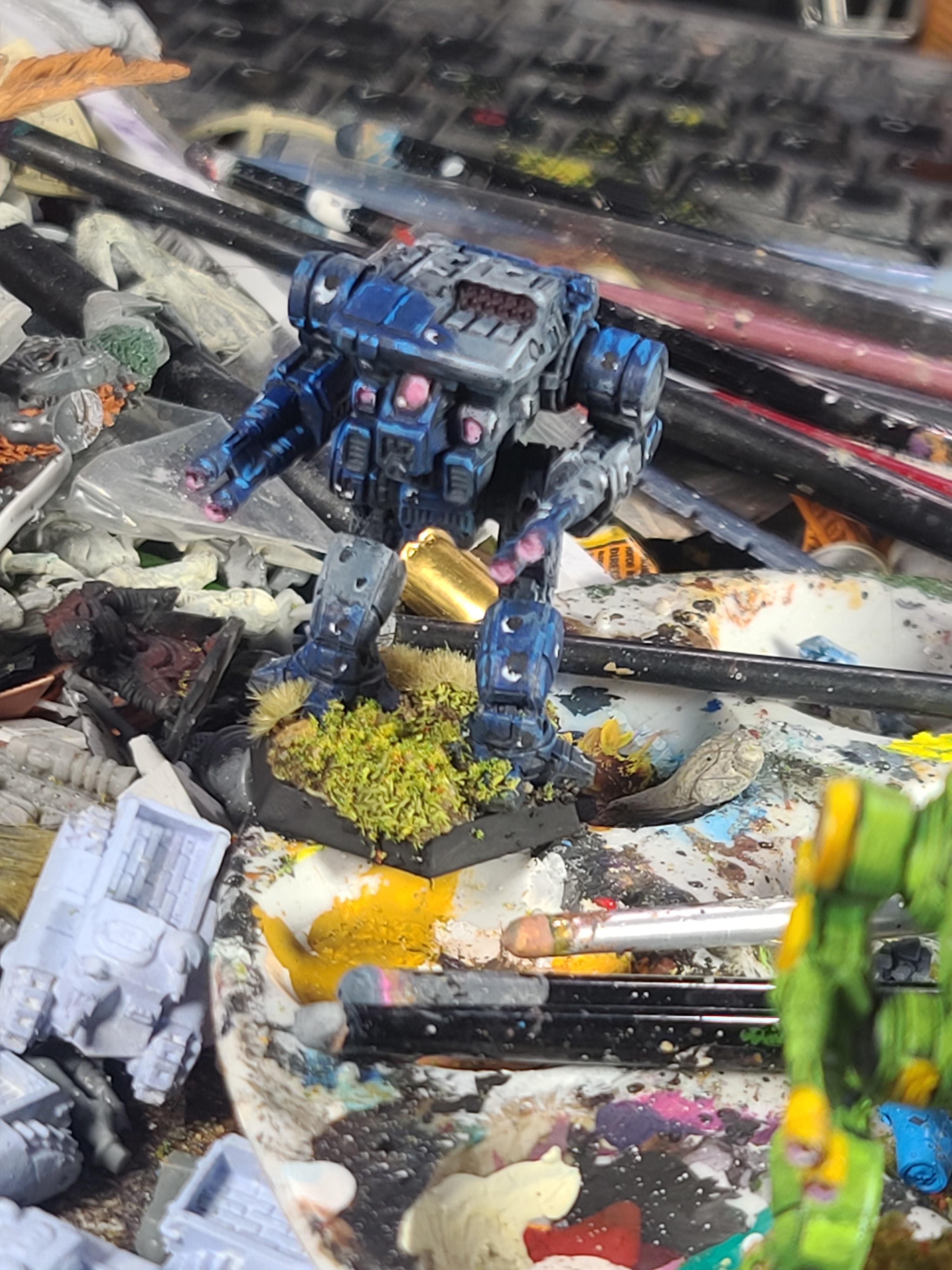 Battletech, Catalyst Game Labs, Clan Ghost Bear, Mech, Warhawk