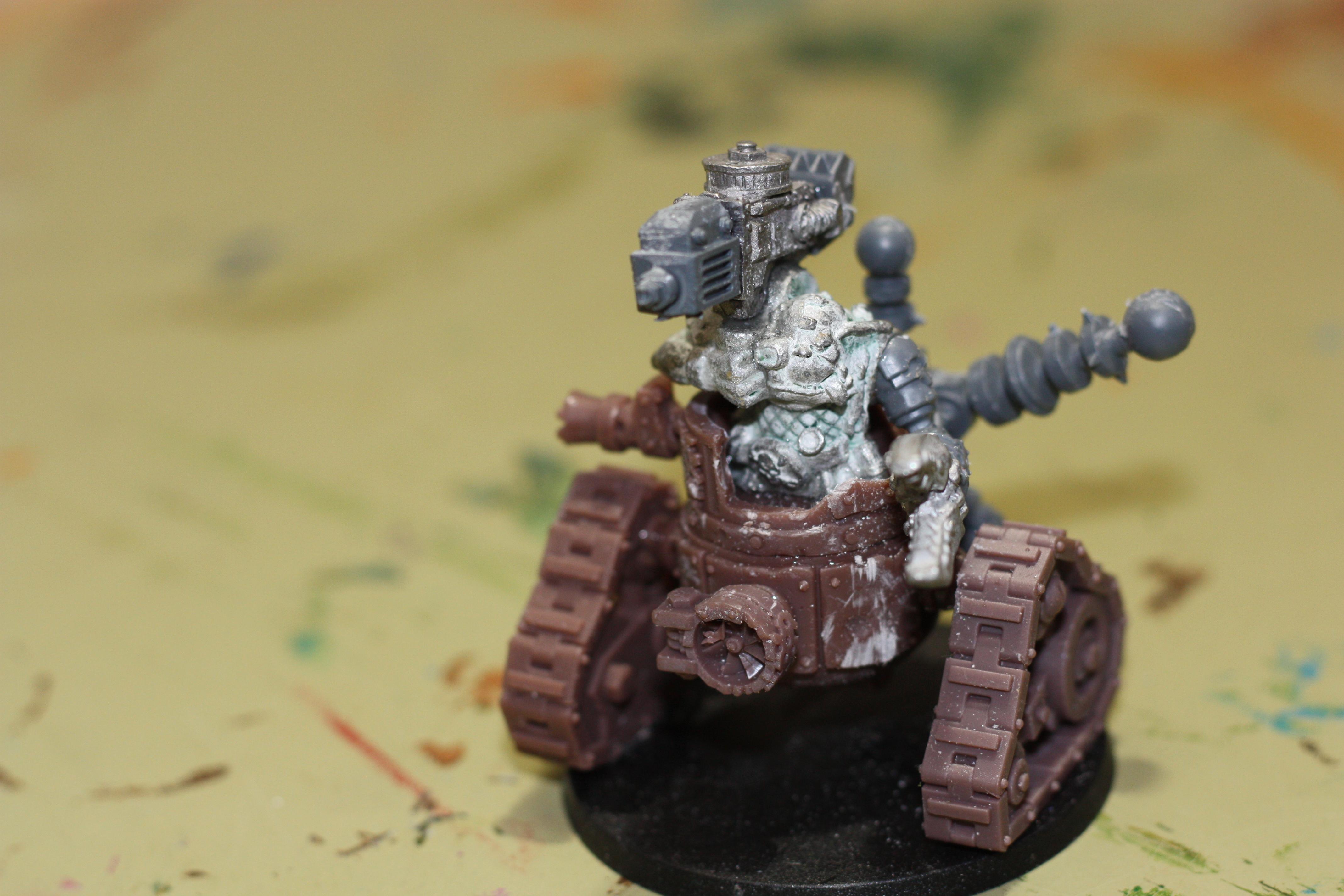 Big Mek, Conversion, Metal, Oldhammer, Orks