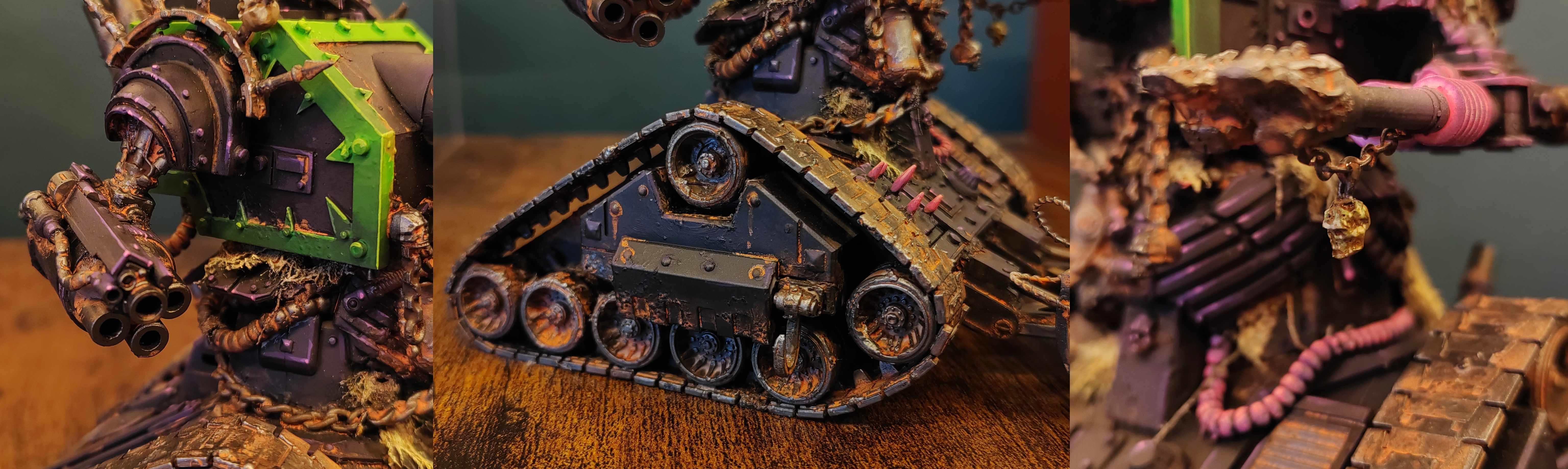 Scratchbuilt Defiler details