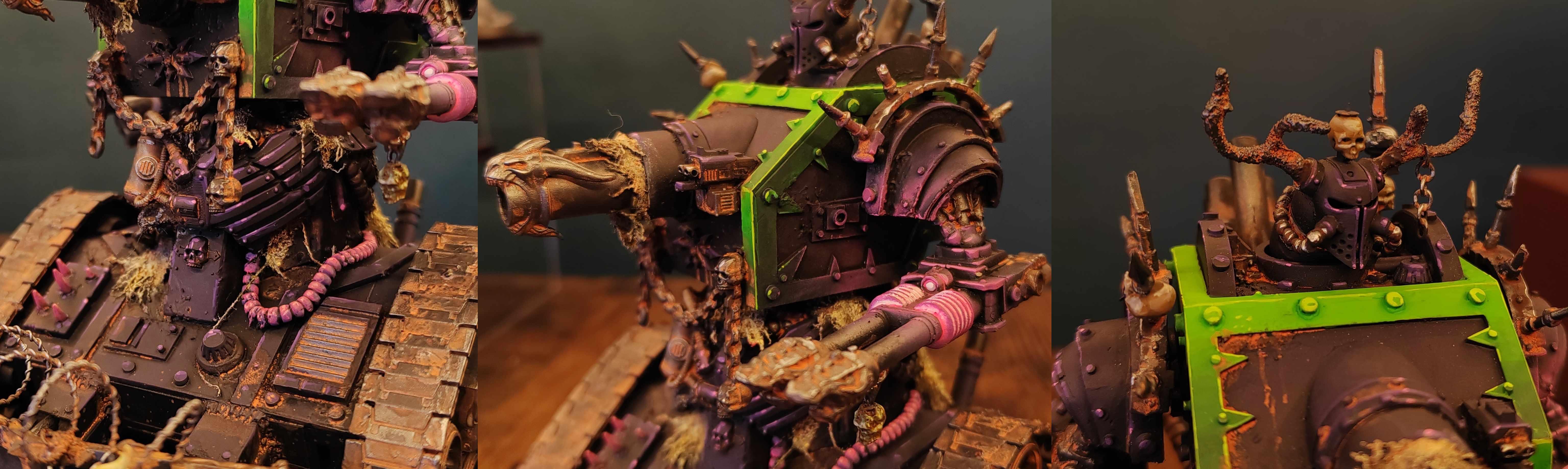 Converted Nurgle Defiler details