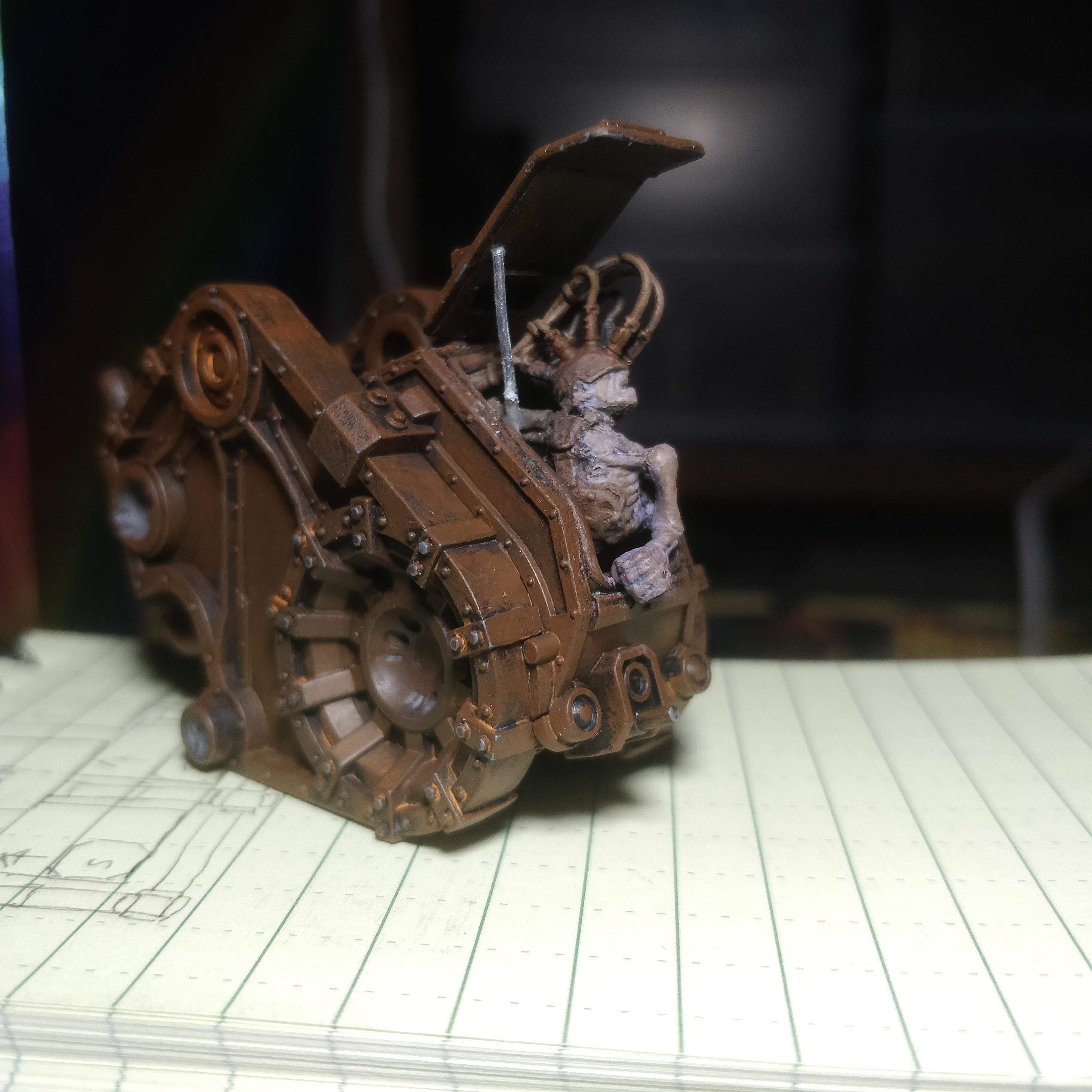 Ash Wastes, Dreadnought, N17, Necromunda, Servitors