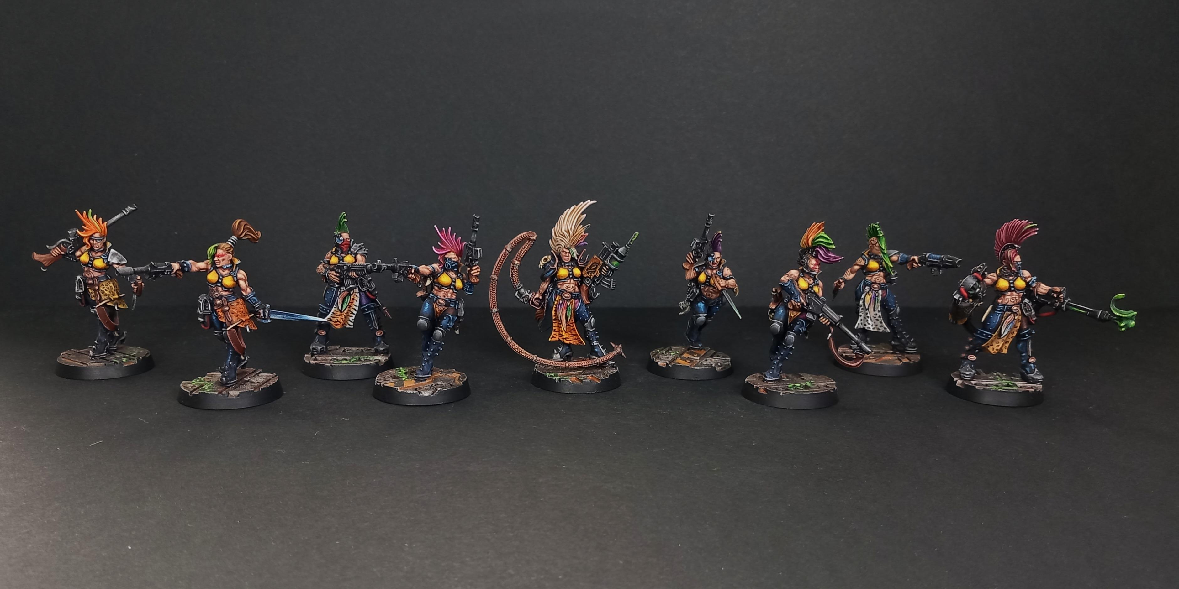 Carrion Queens, Escher, House Escher, Necromunda, Necromunda Underhive, Warhammer 40,000