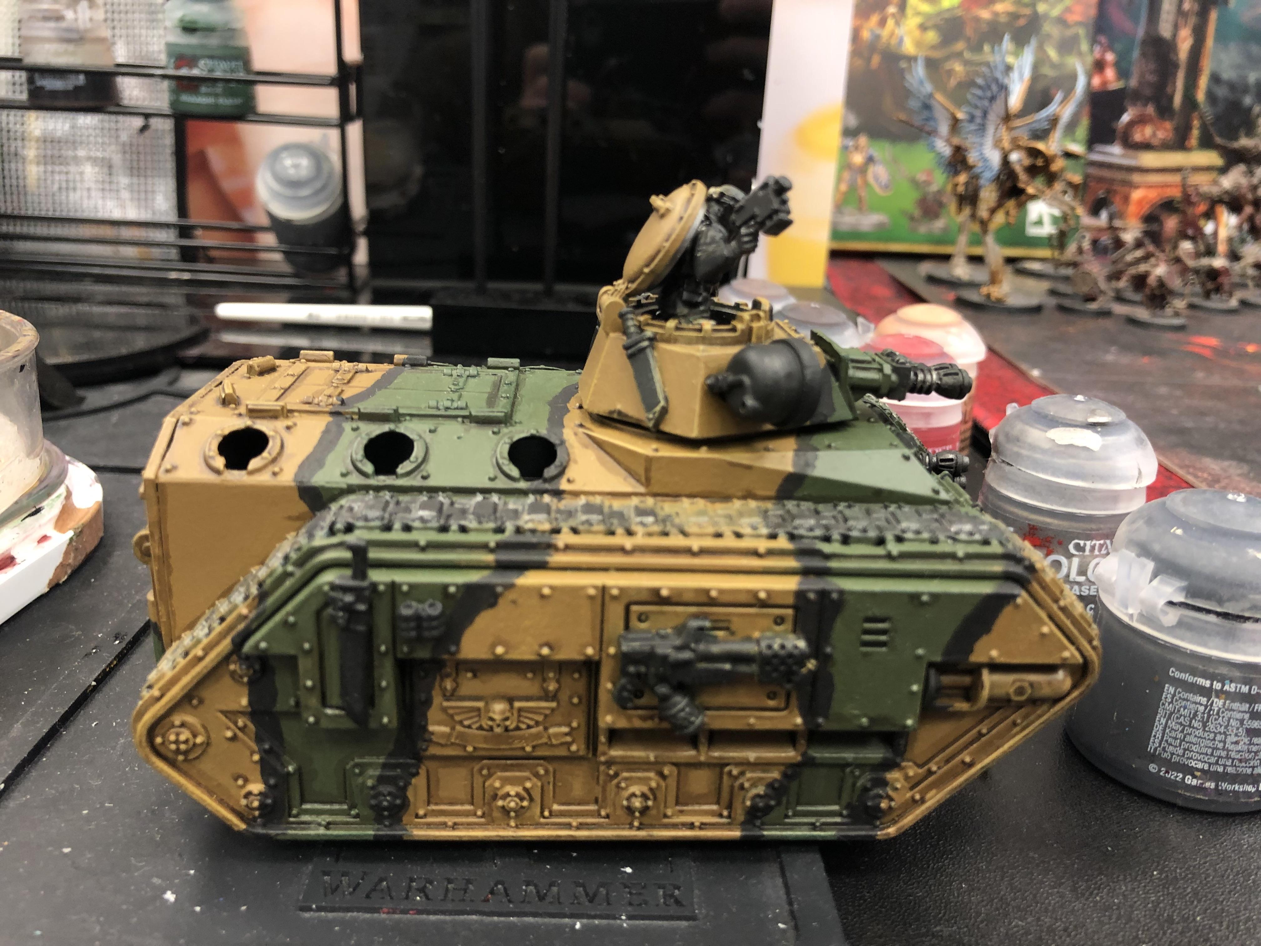 Apc, Astra Militarum, Catachan, Chimera, Imperial Guard, Work In Progress