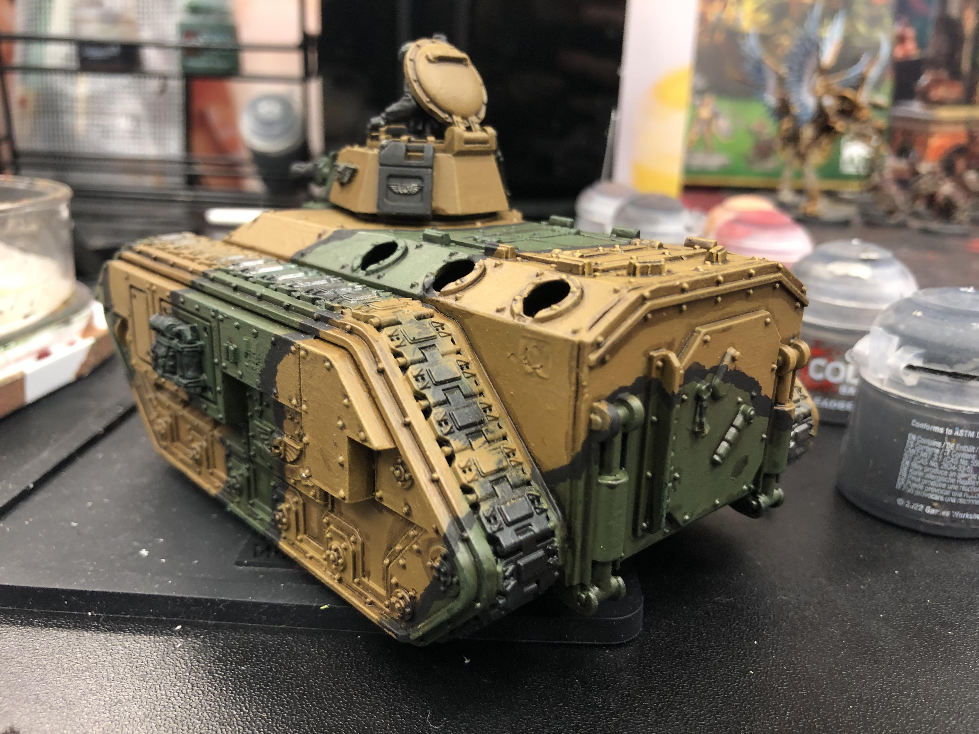 Apc, Astra Militarum, Catachan, Chimera, Imperial Guard, Work In Progress