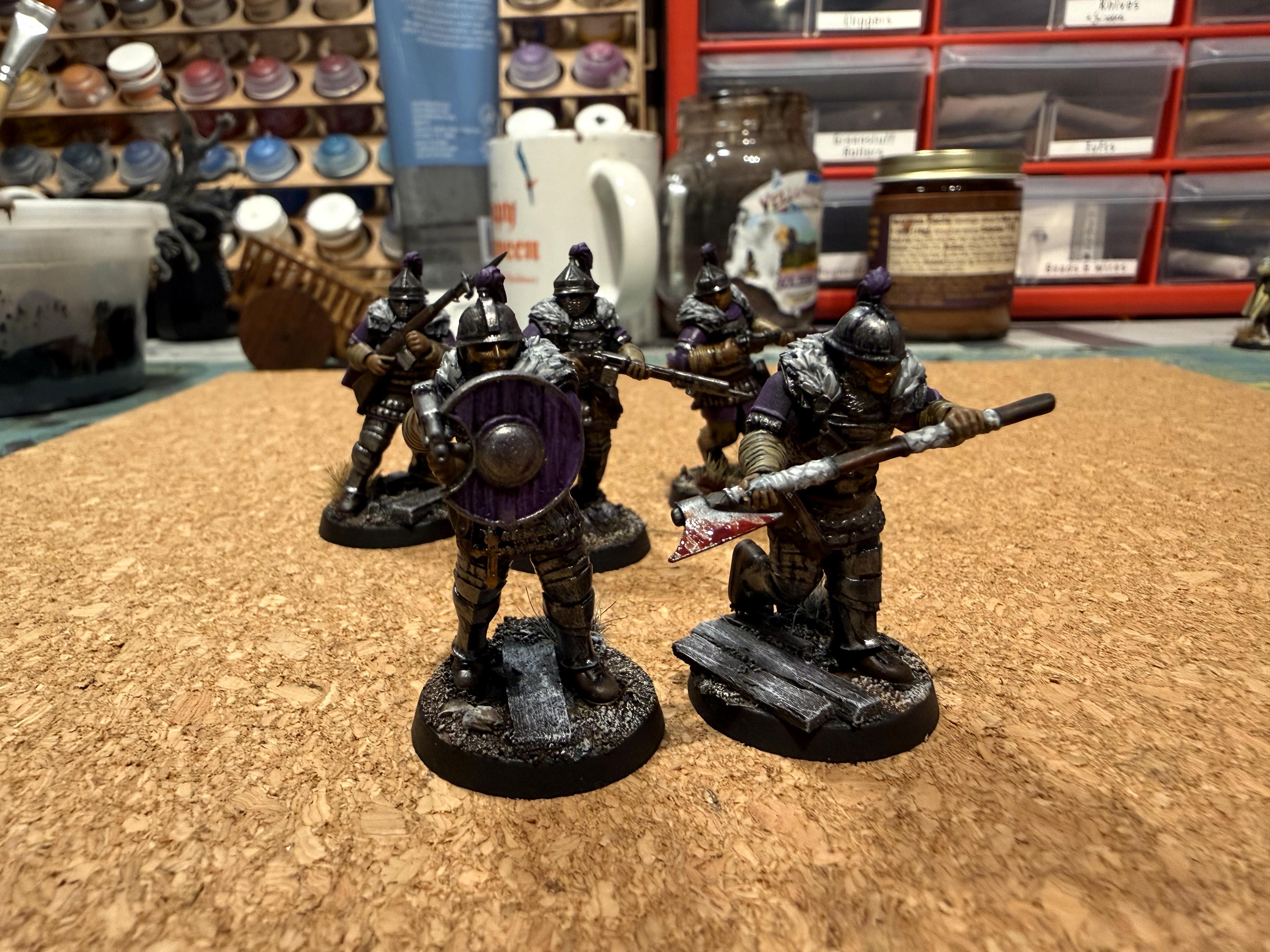3d Prints, Byzantine Remnants, New Antioch, Painted, Trench Crusade