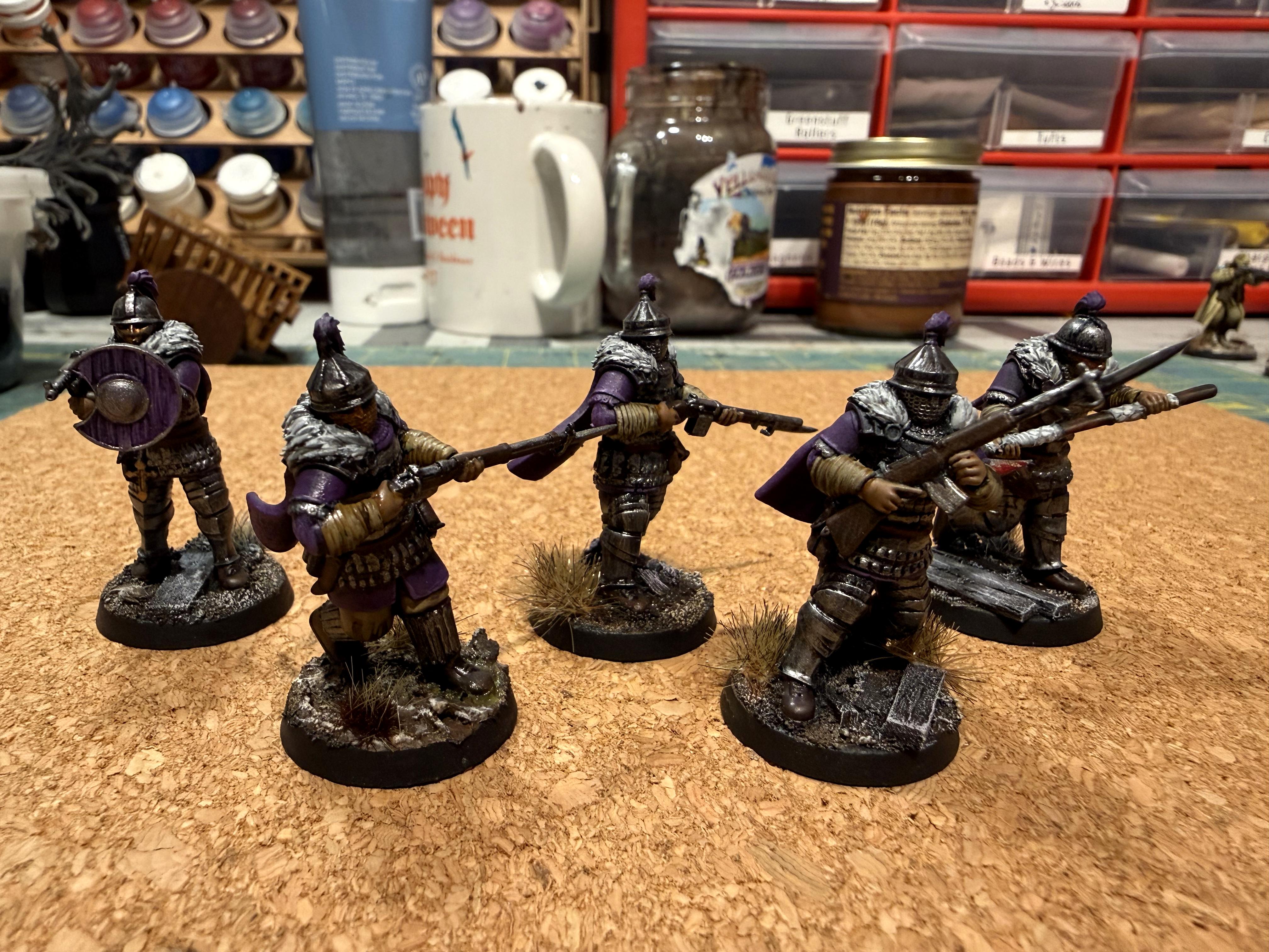 3d Prints, Byzantine Remnants, New Antioch, Painted, Trench Crusade