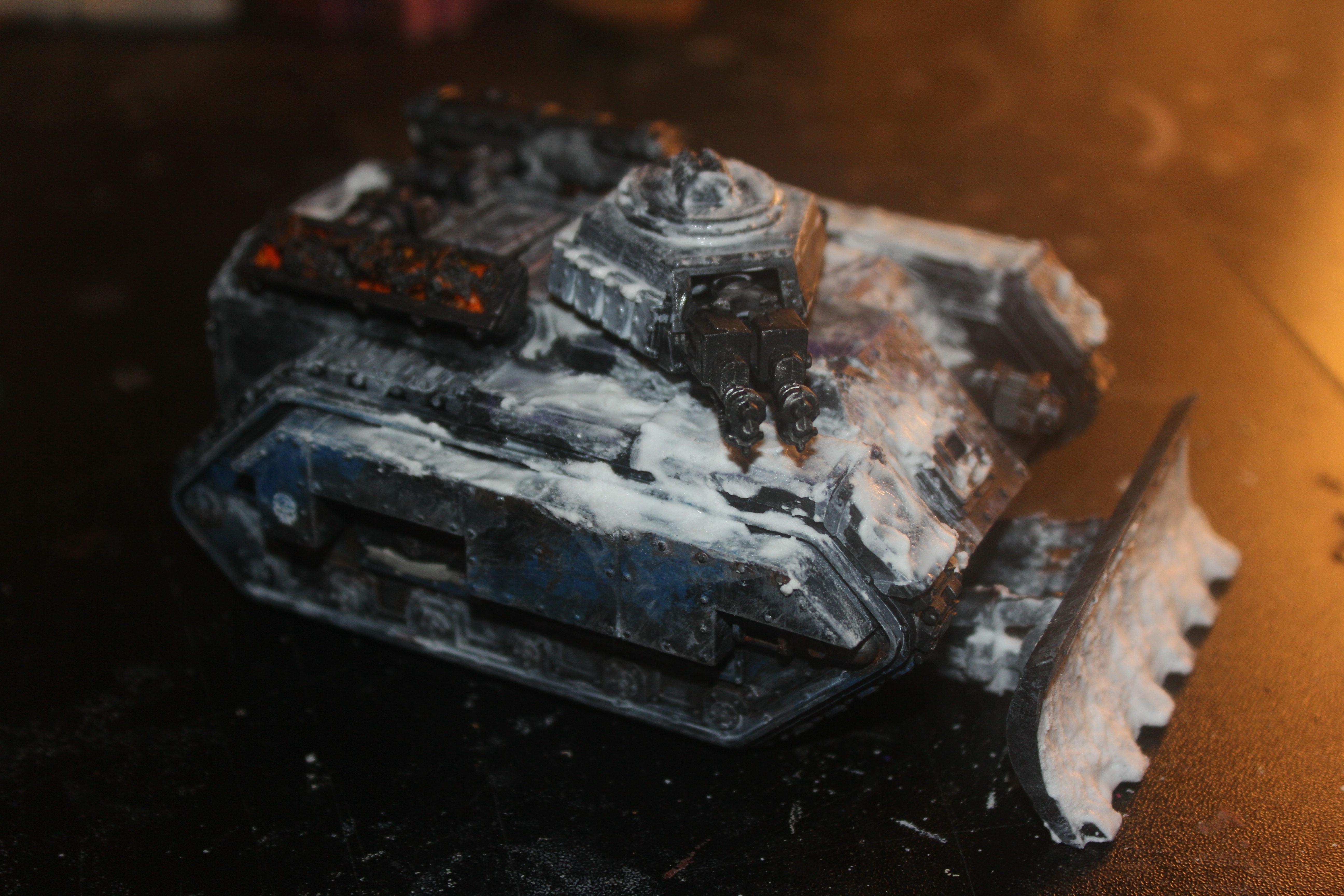 Chimera, Hellhound, Imperial Armour, Imperial Guard, Militarum, Out Of Production, Snow, Tank, W40k, Warhammer 40,000