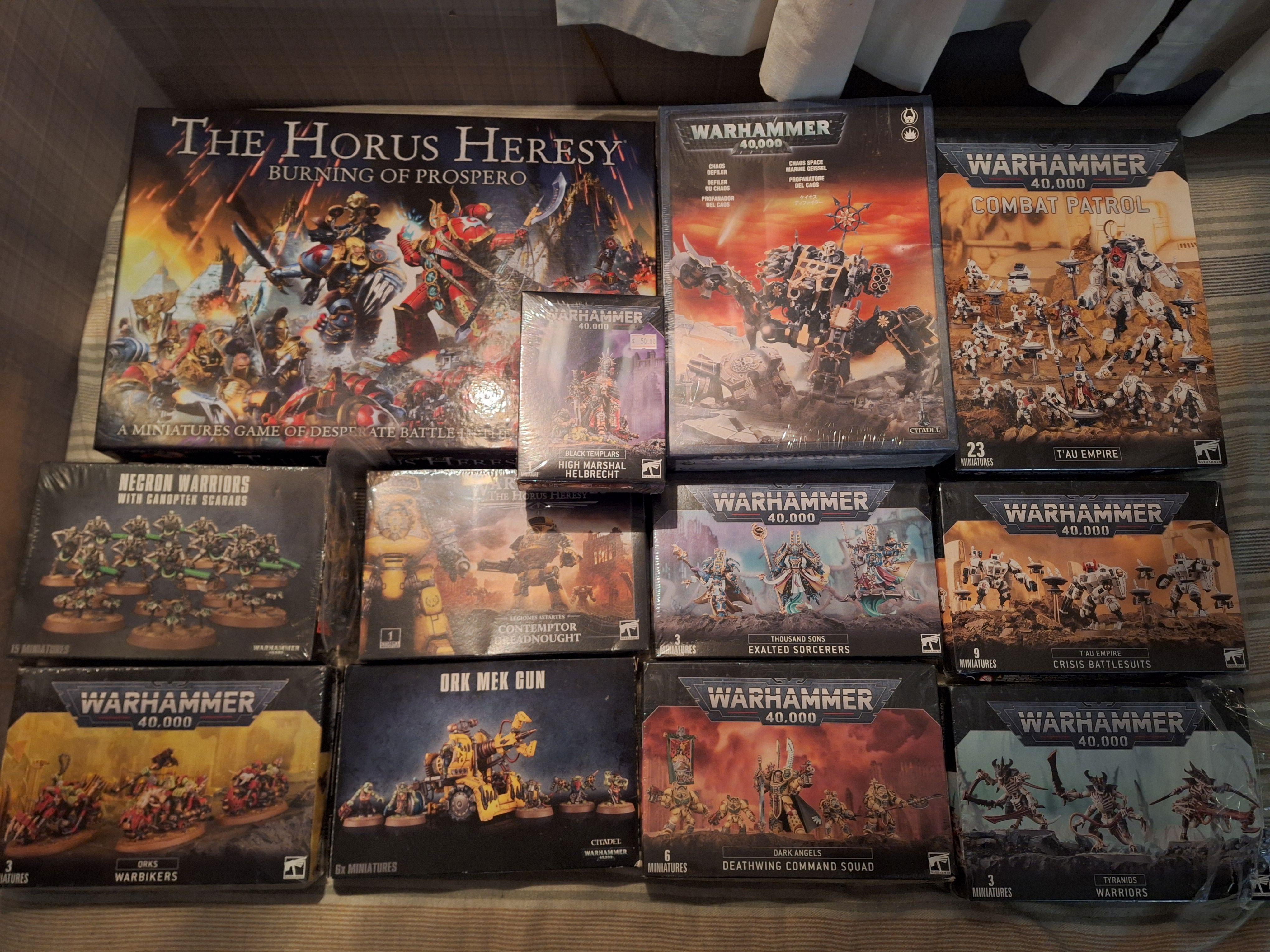 Warhammer 40k in box