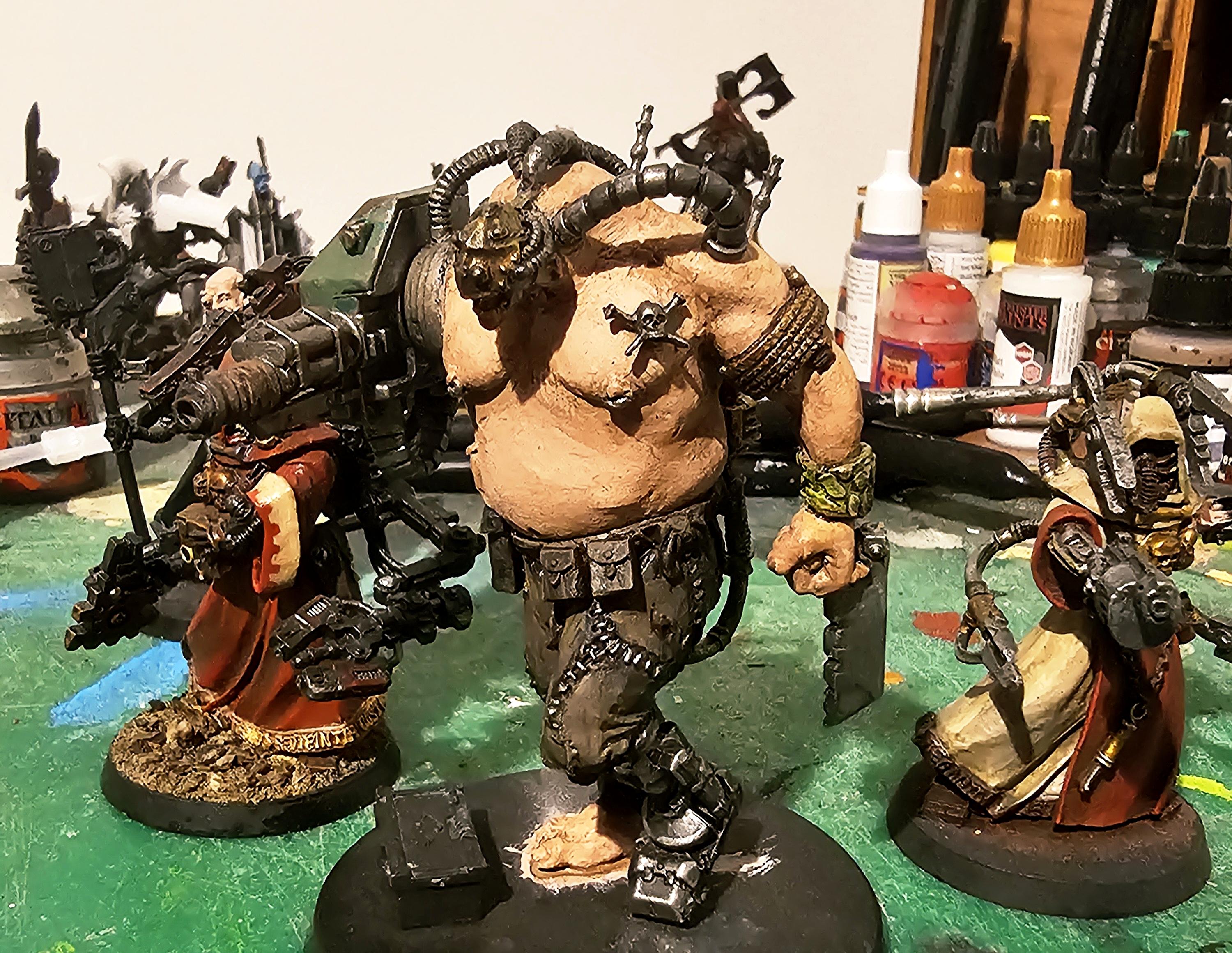 54mm Ogryn Servitor WIP