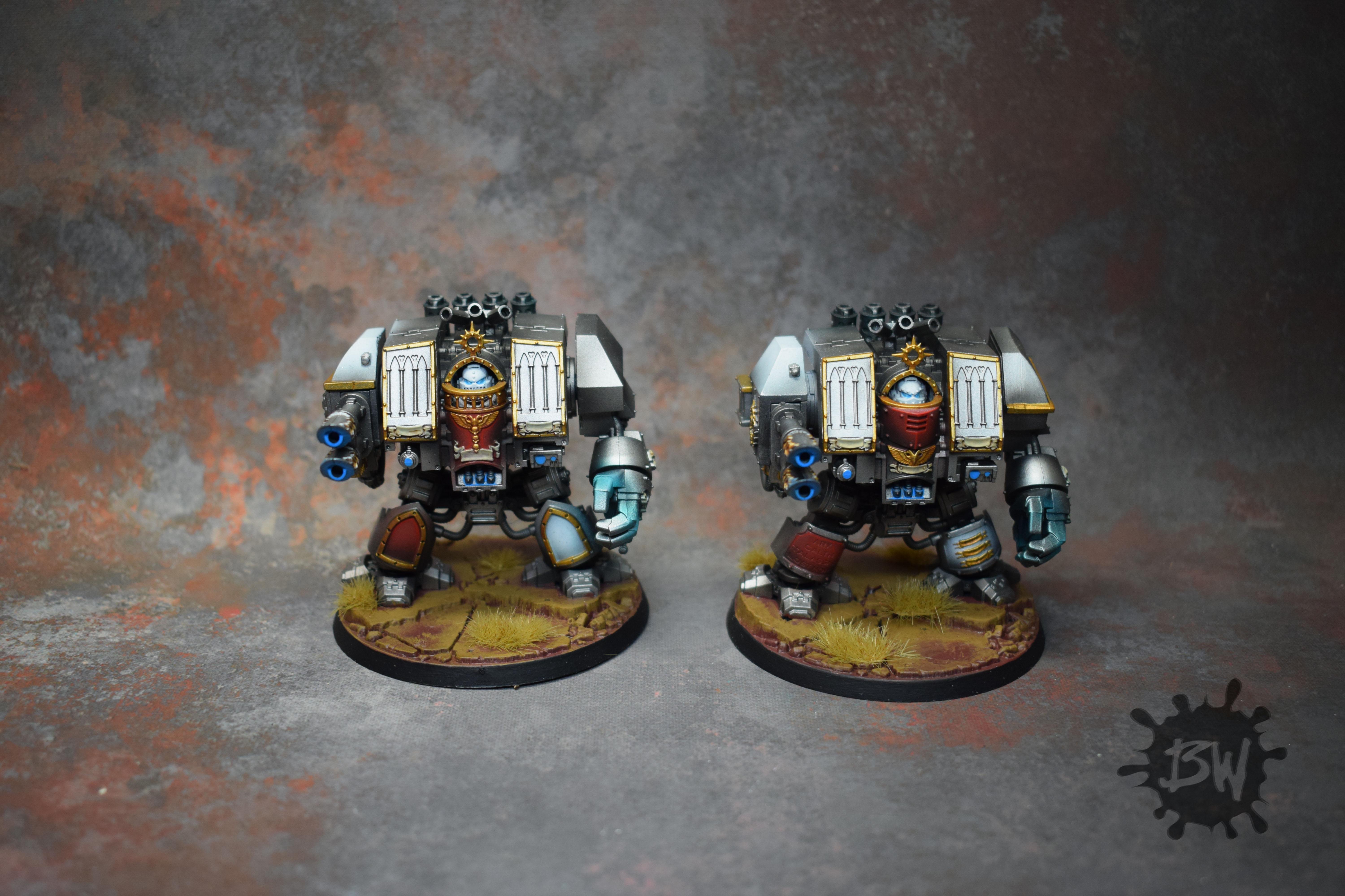 Games Workshop, Gray Knights, Venerable Dreadnought, Warhammer 40,000