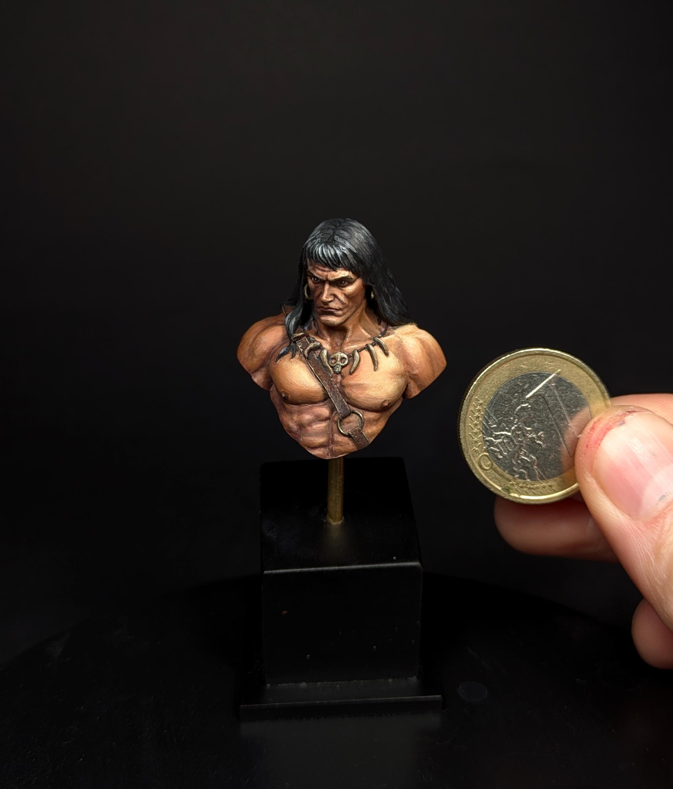 Conan mini bust