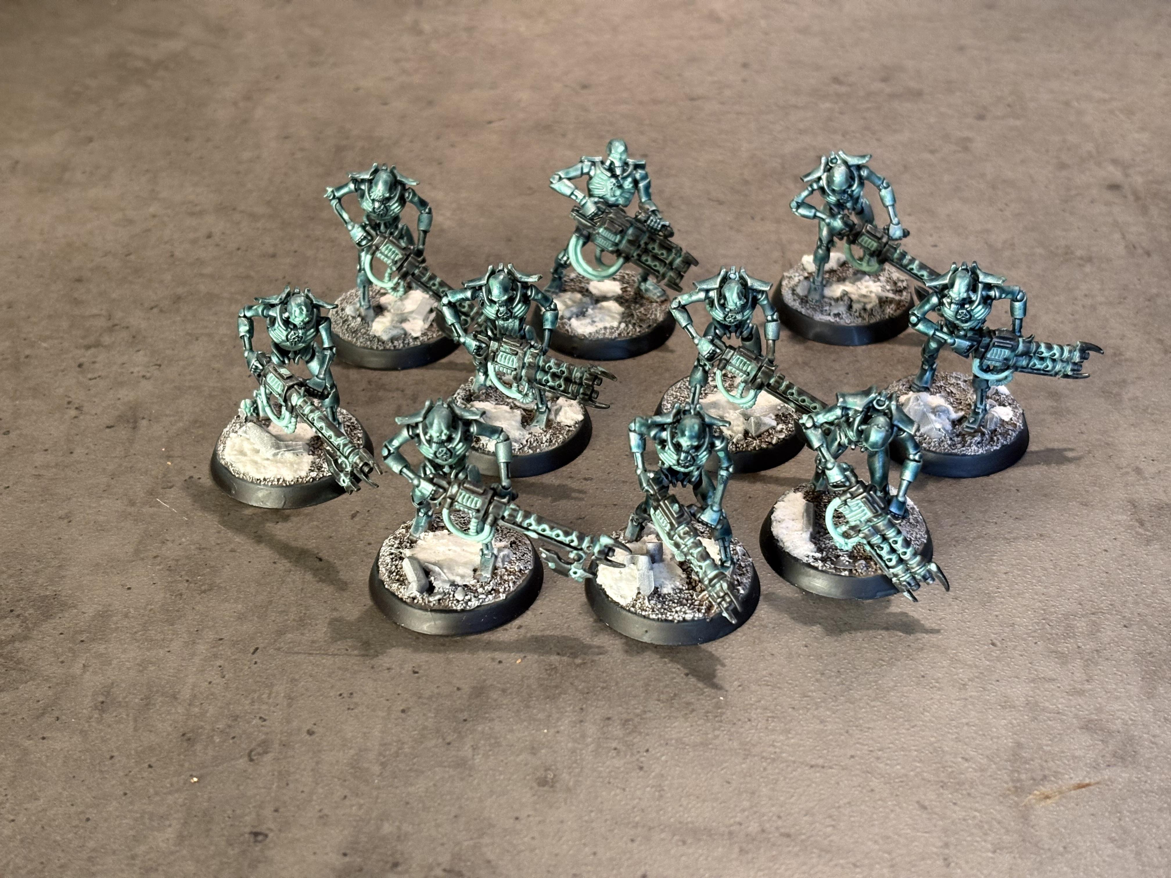 Gauss Reaper, Necron Warriors, Necrons, Warhammer 40,000