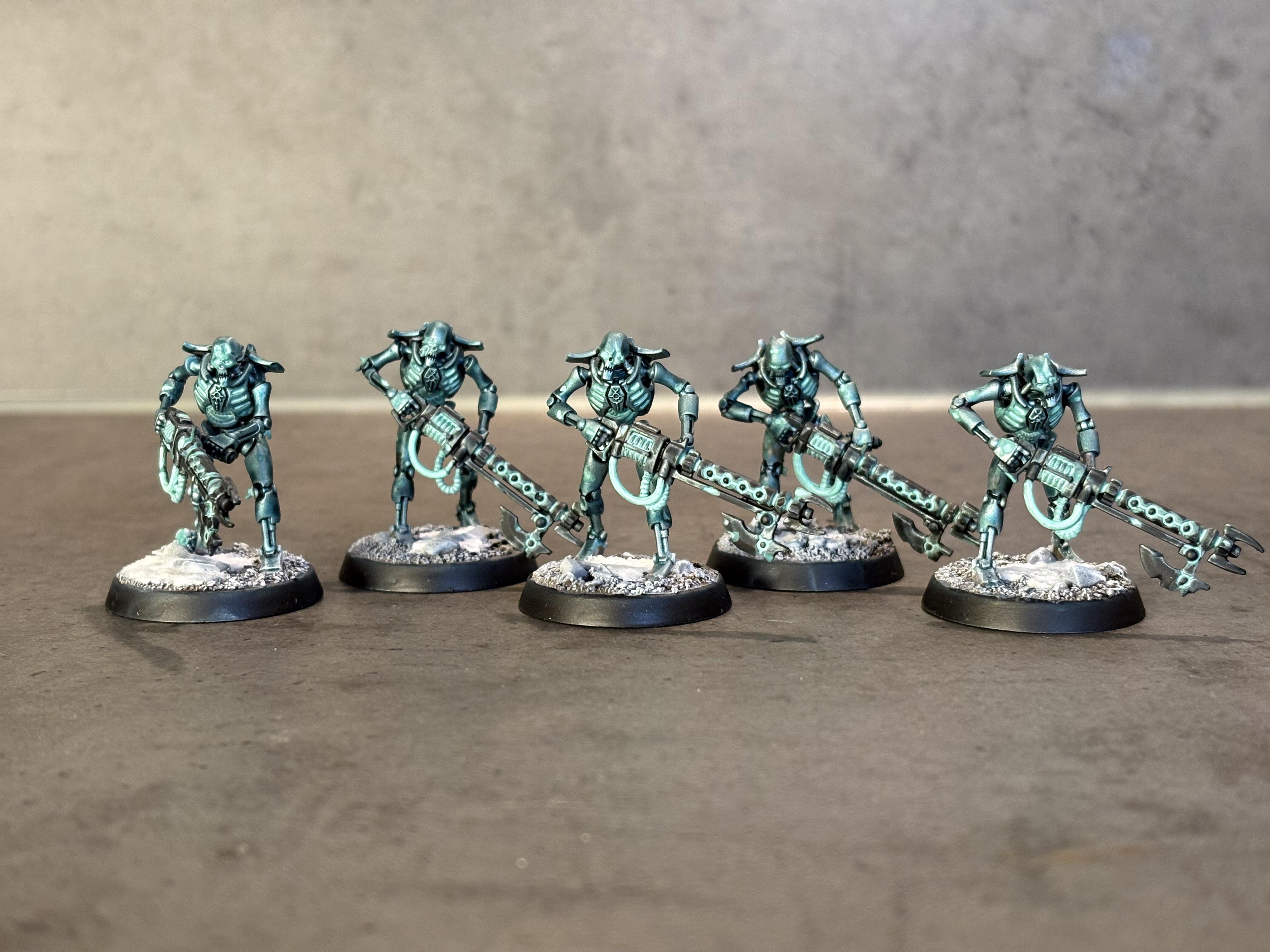 Gauss Reaper, Necron Warriors, Necrons, Warhammer 40,000