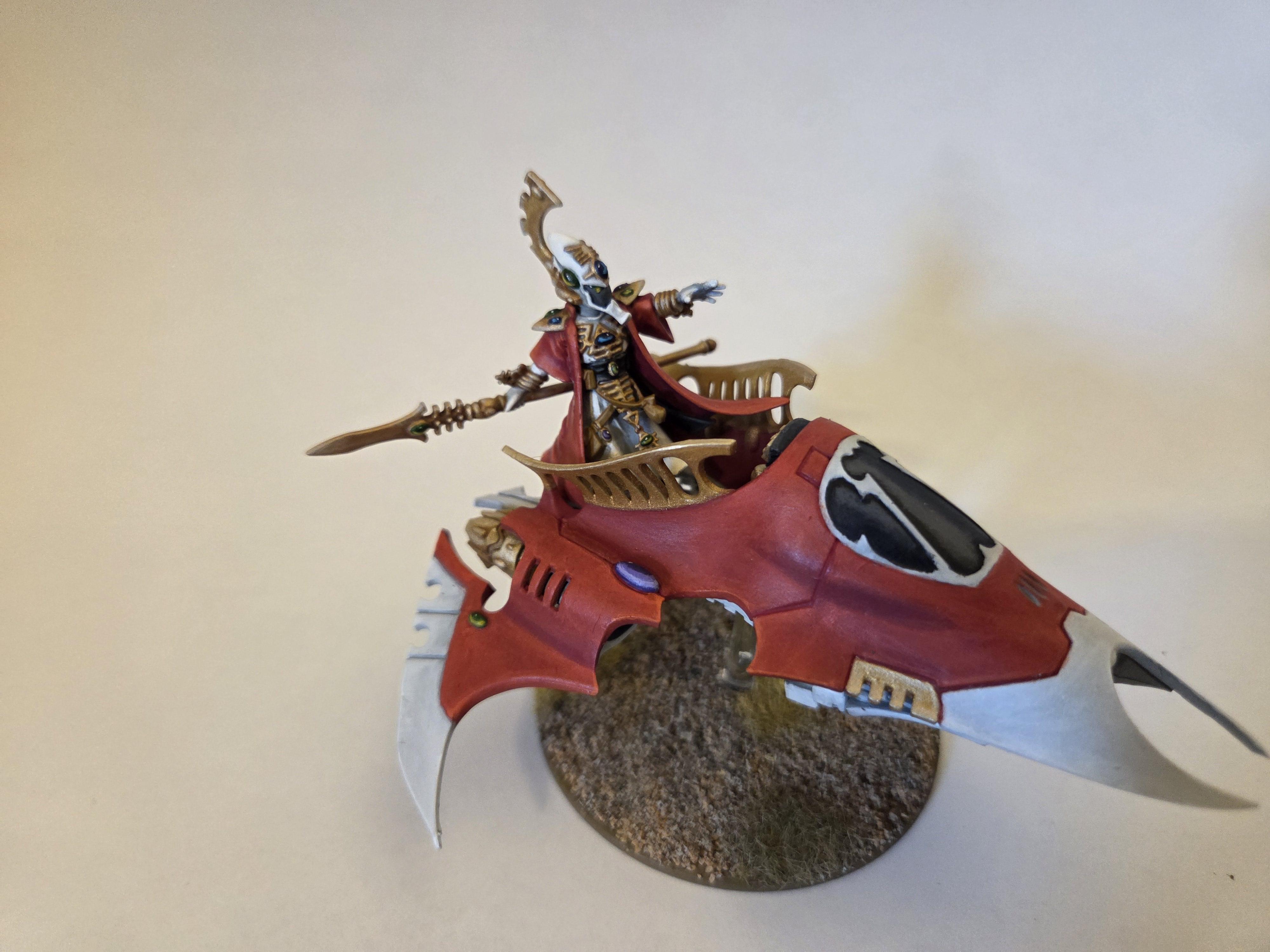 Conversion, Eldar, Farseer, Jetbike, Skyrunner