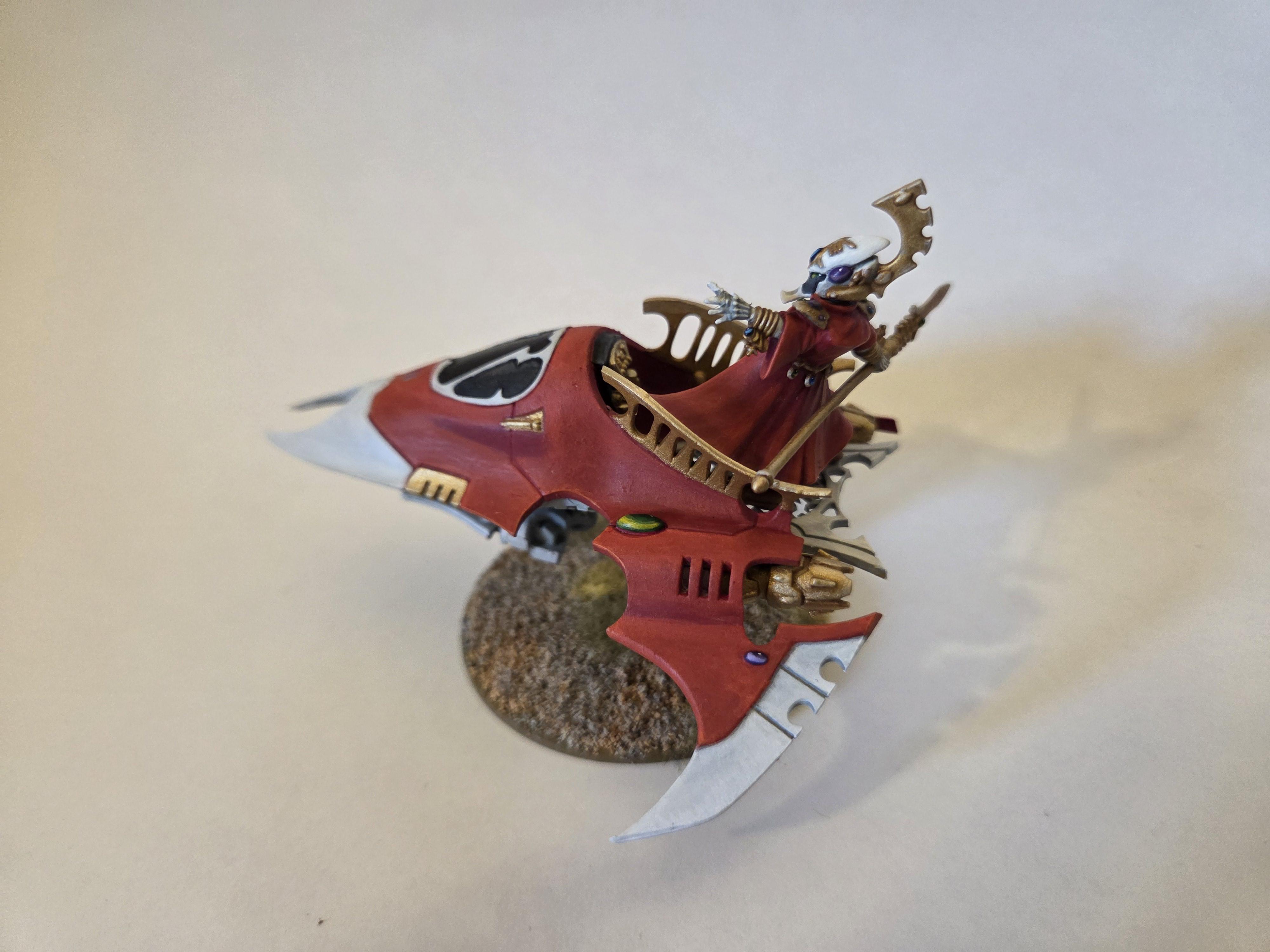 Conversion, Eldar, Farseer, Jetbike, Skyrunner