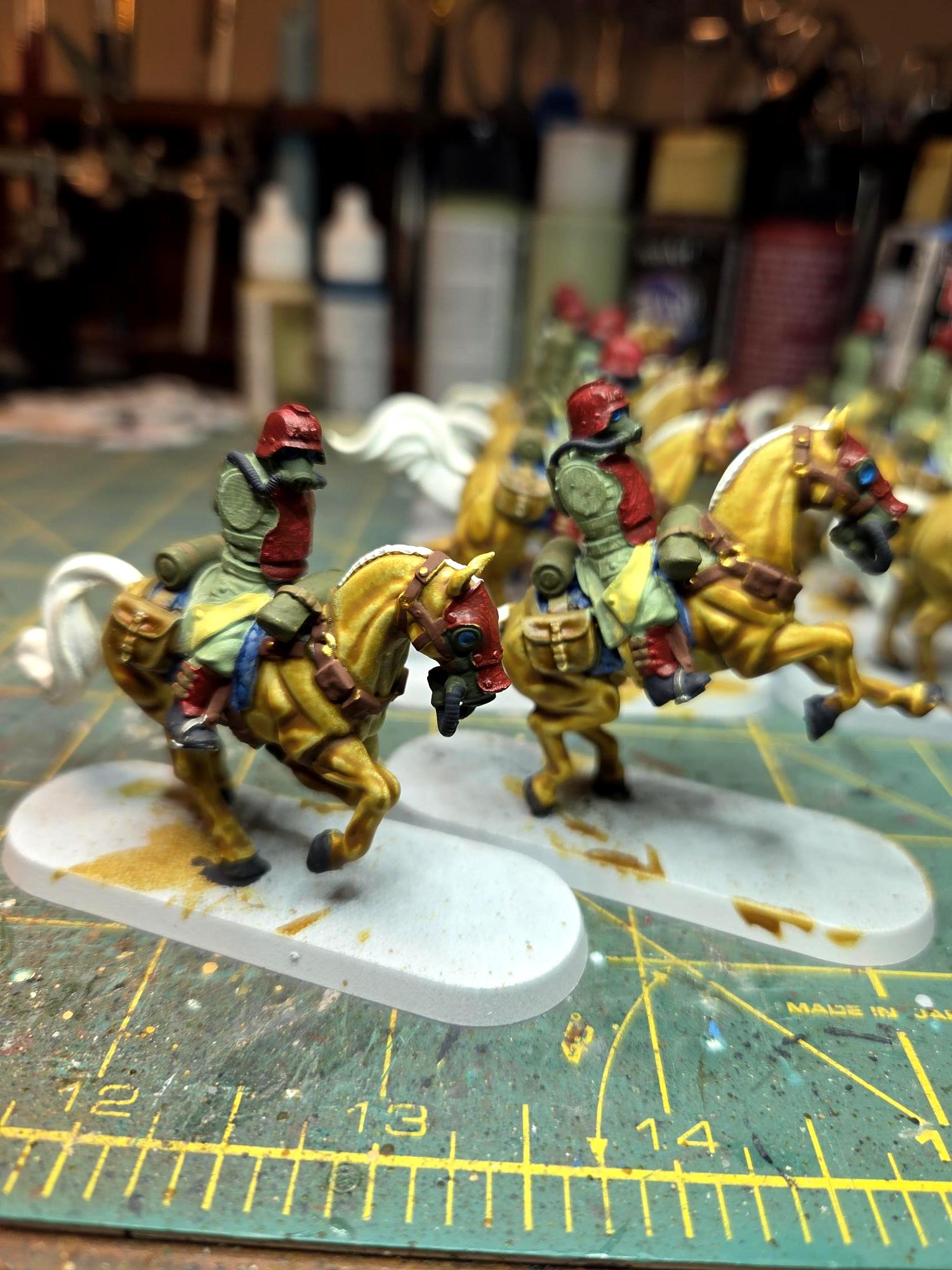 Guard, Imperial, Rough Riders, Samurai, Space